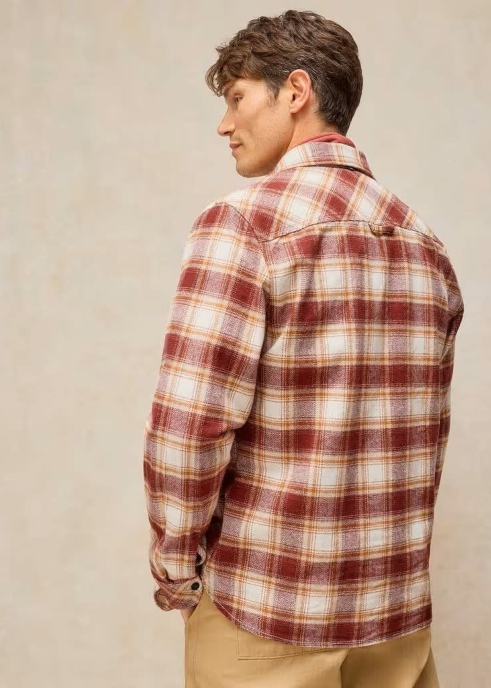 WHITE STUFF WHITE STUFF DARWEN CHECK SHIRT JACKET RED MULTI