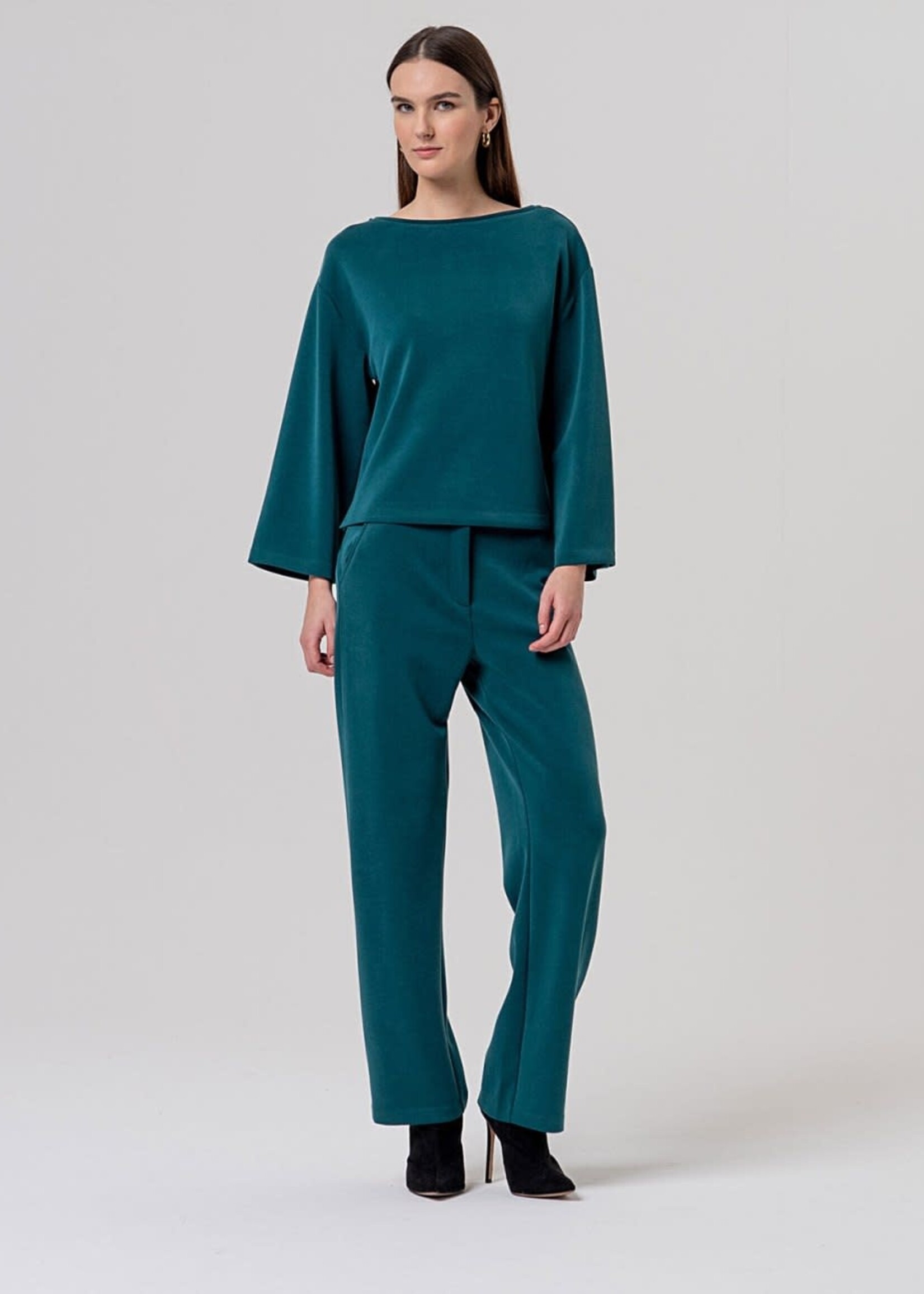 SURKANA SURKANA STRAIGHT LKEG TROUSER BOTTLE GREEN
