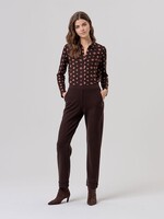 SURKANA SURKANA CHINO STYLE TROUSER CHOCOLATE