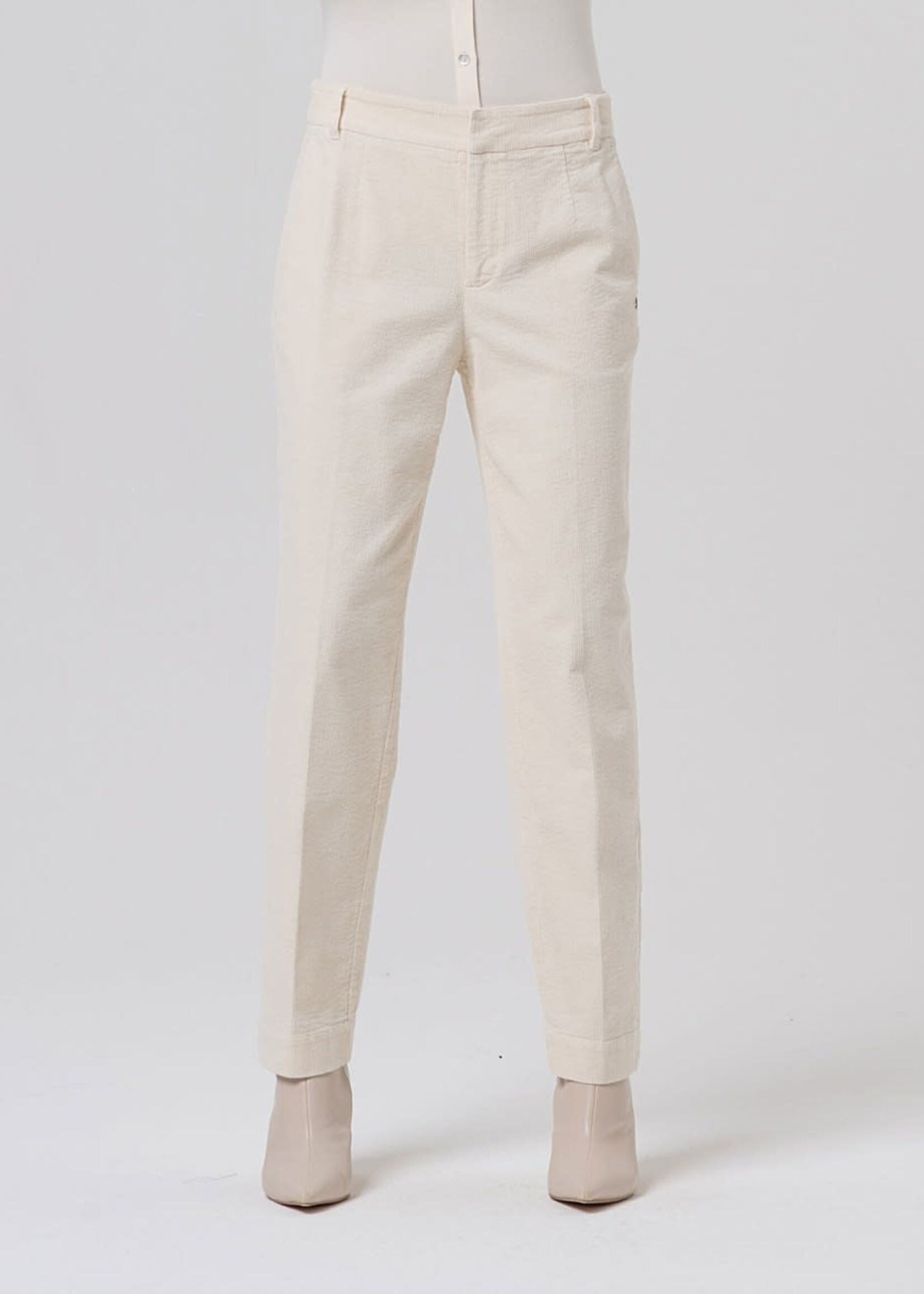 SURKANA SURKANA CHINO TROUSER CORDED ECRU