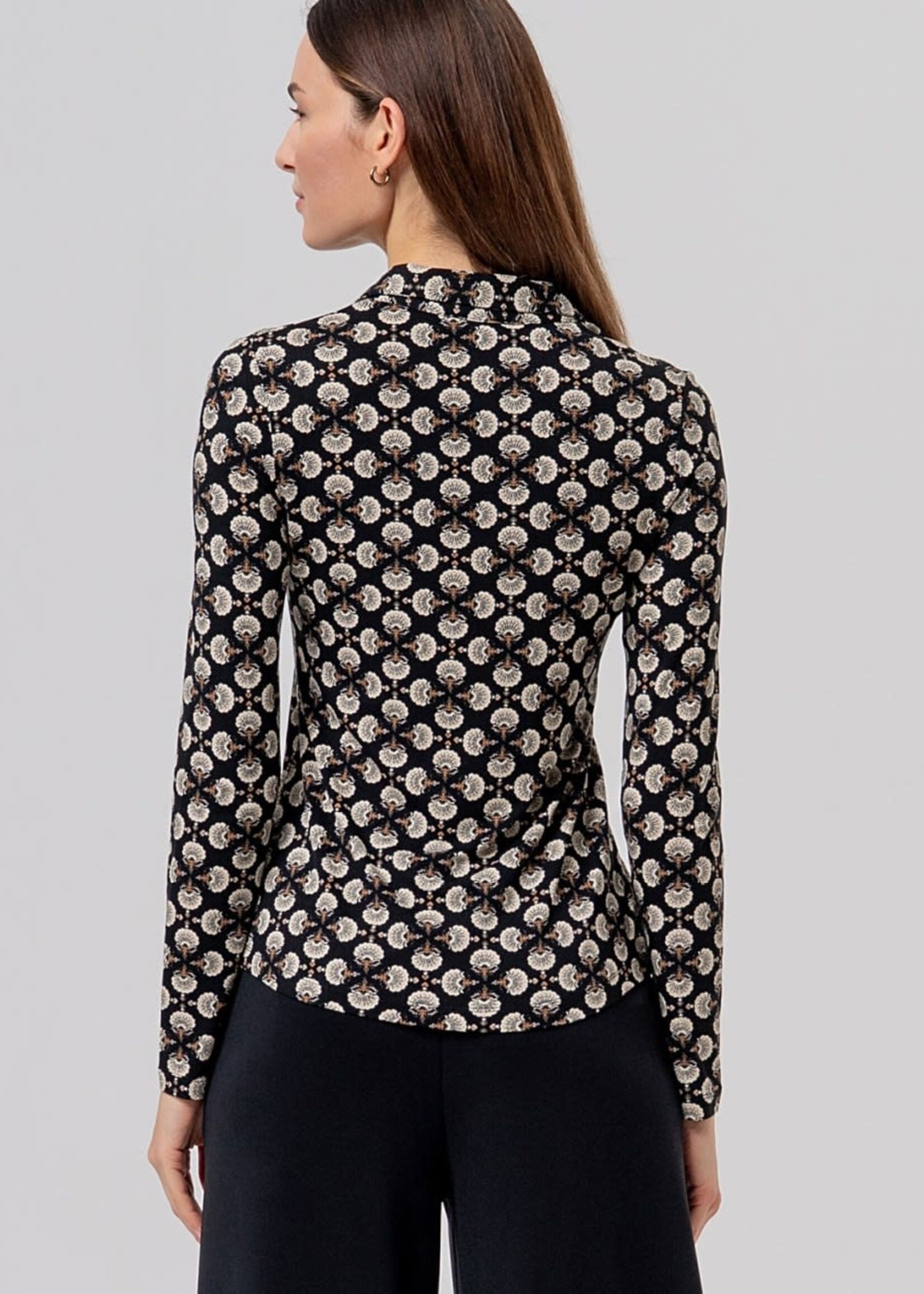 SURKANA SURKANA LS BLOUSE BLACK