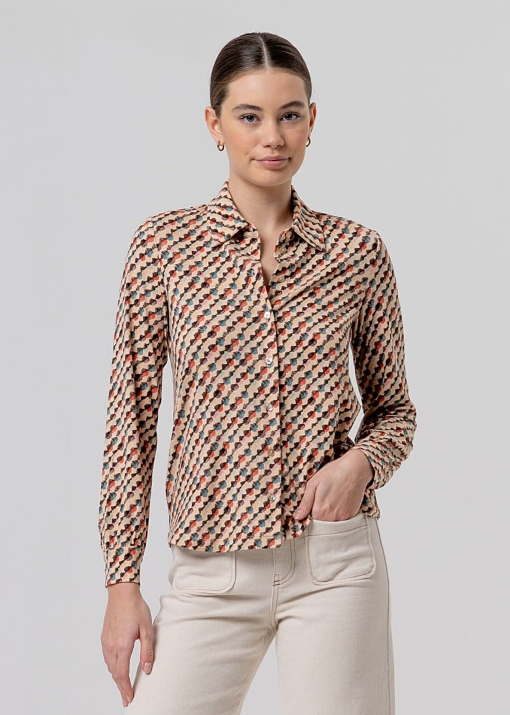 SURKANA SURKANA OVERSIZED BLOUSE ECRU