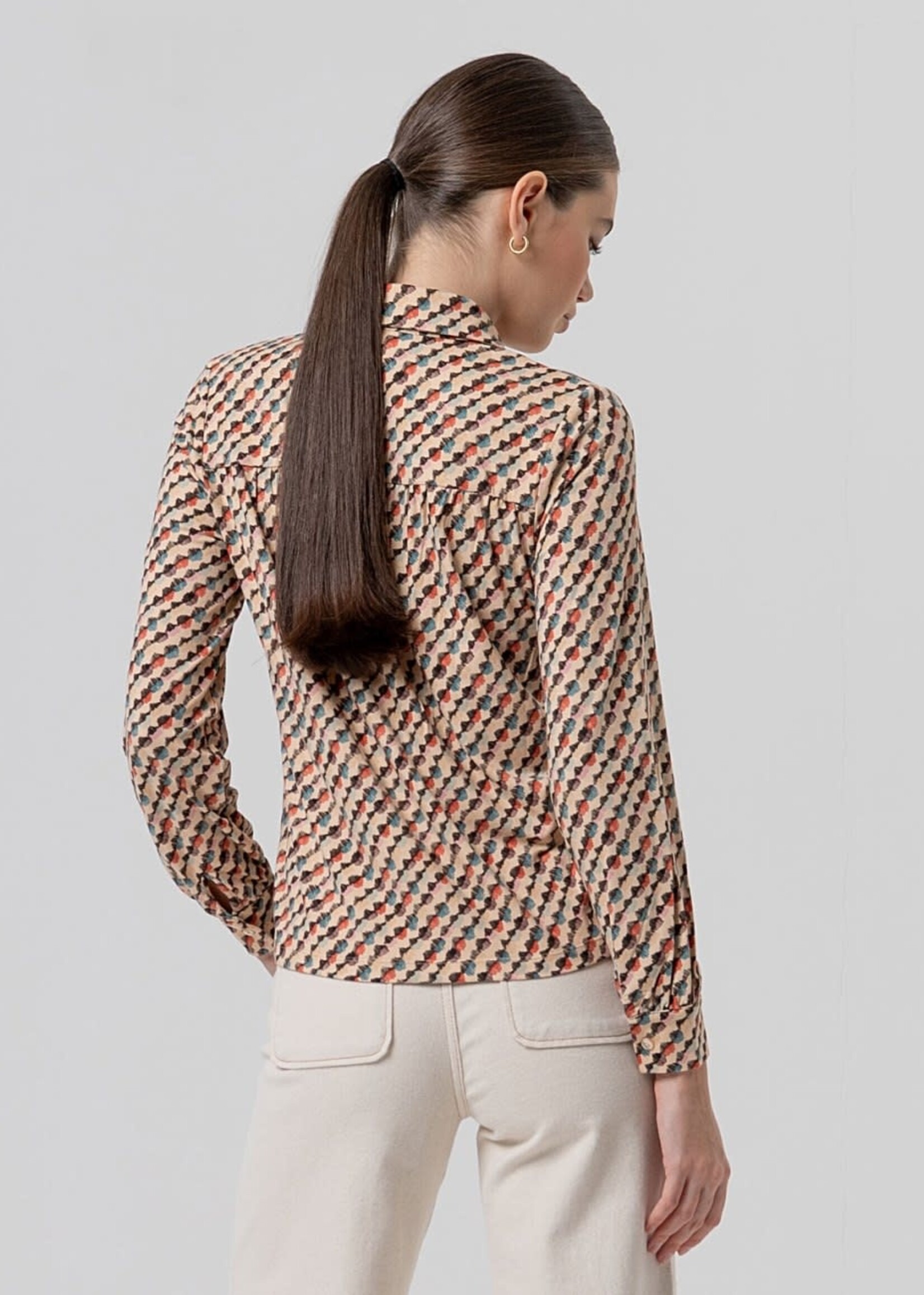 SURKANA SURKANA OVERSIZED BLOUSE ECRU