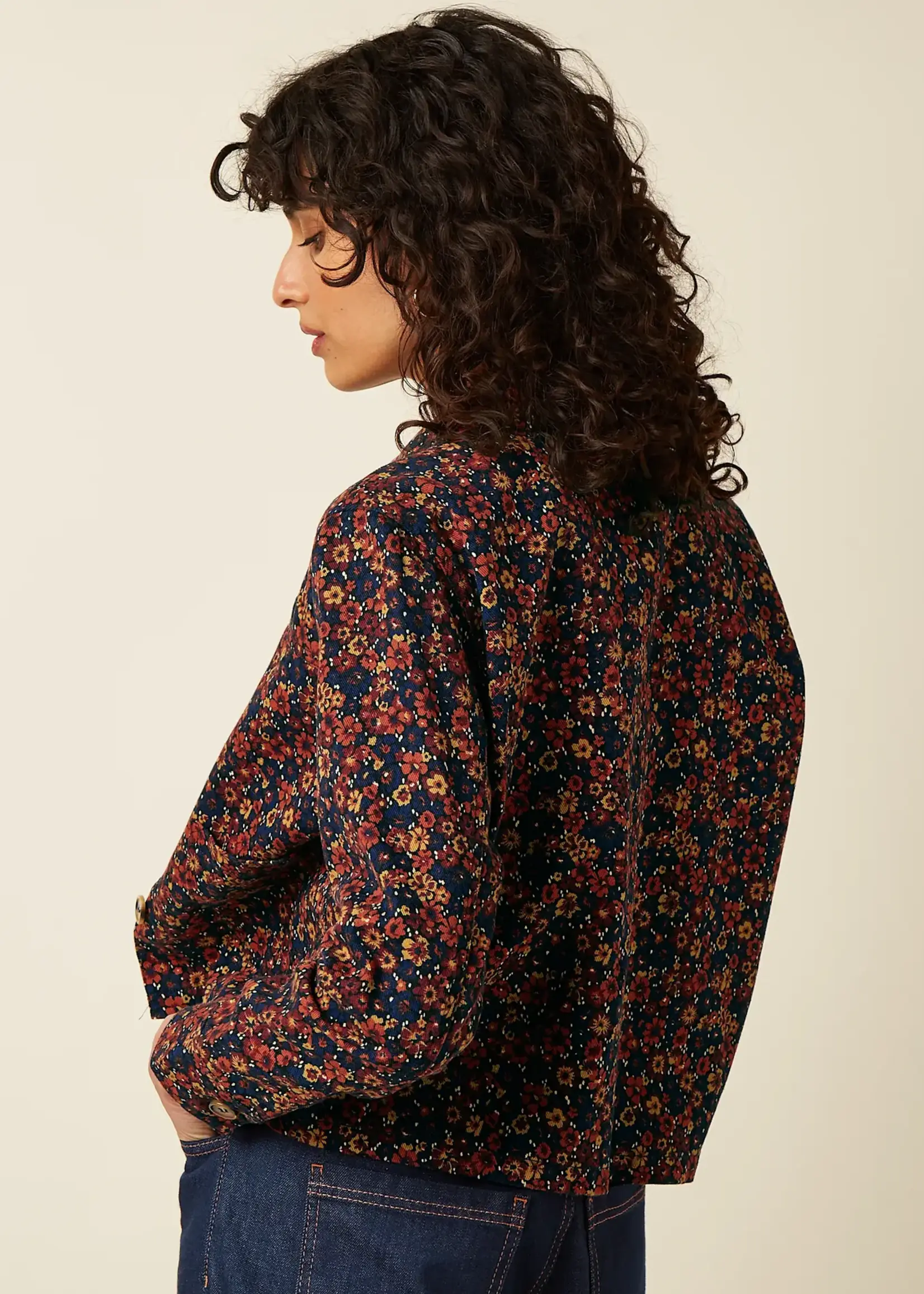 KING LOUIE KING LOUIE PEARLE JACKET VIGNON EVENING BLUE