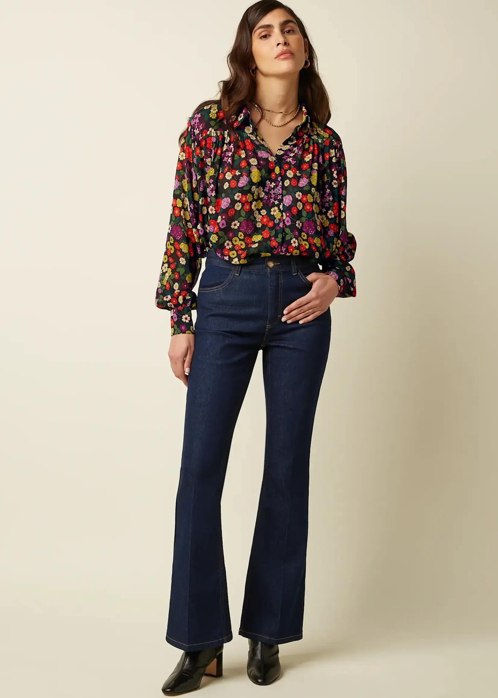 KING LOUIE KING LOUIE LEILA BLOUSE MAVEN