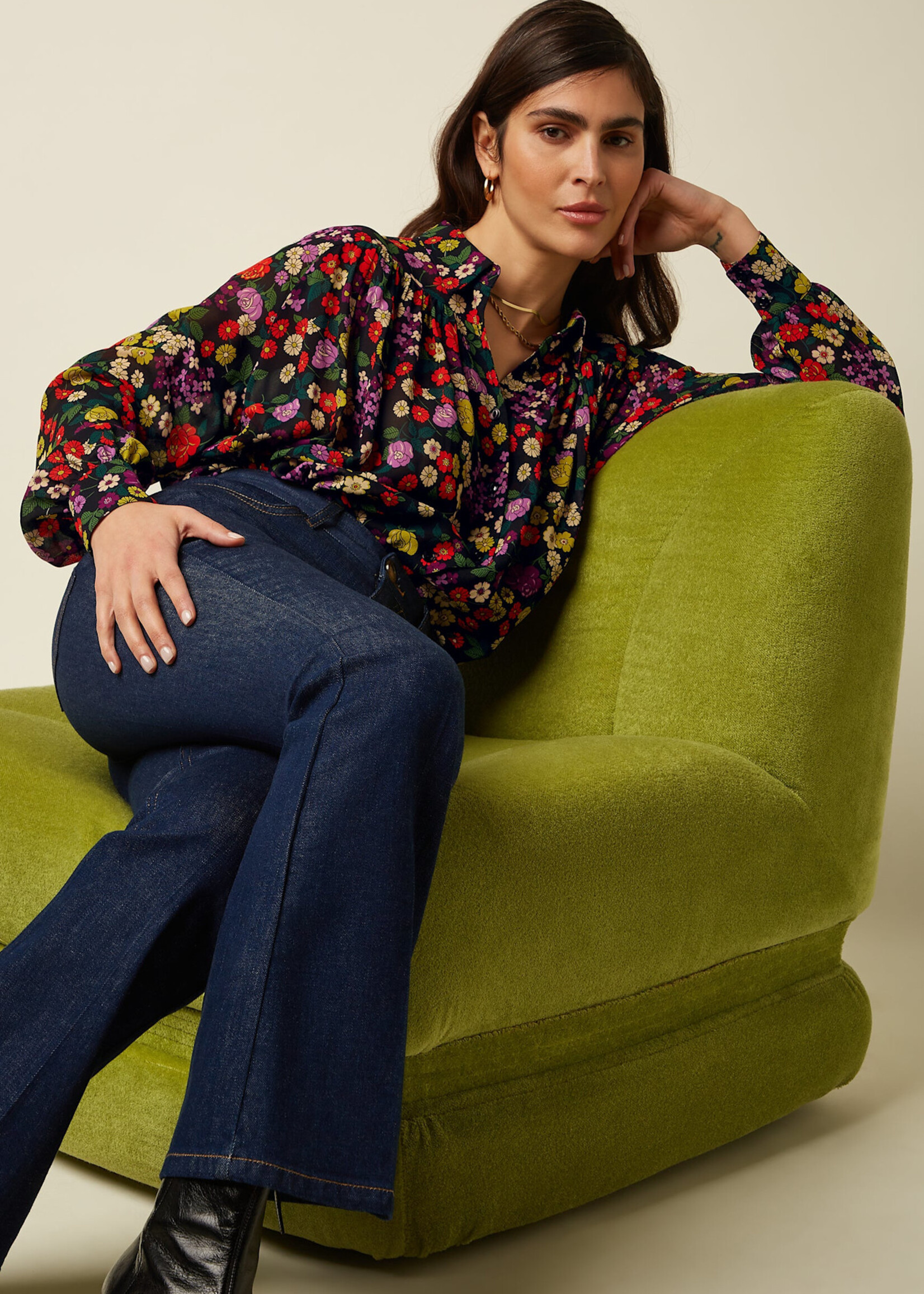 KING LOUIE KING LOUIE LEILA BLOUSE MAVEN