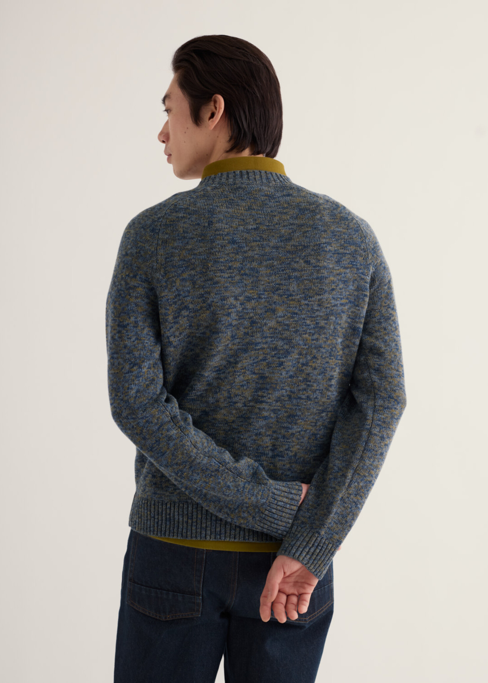 SEASALT CORNWALL SEASALT MEN’S NEOT JUMPER BRIDGING SEA CAVE