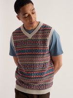 SEASALT CORNWALL SEASALT MEN’S KITTO VEST TWIGS TIMBER
