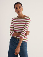 SEASALT CORNWALL SEASALT SAILOR TOP DUET SCALLION ROSA