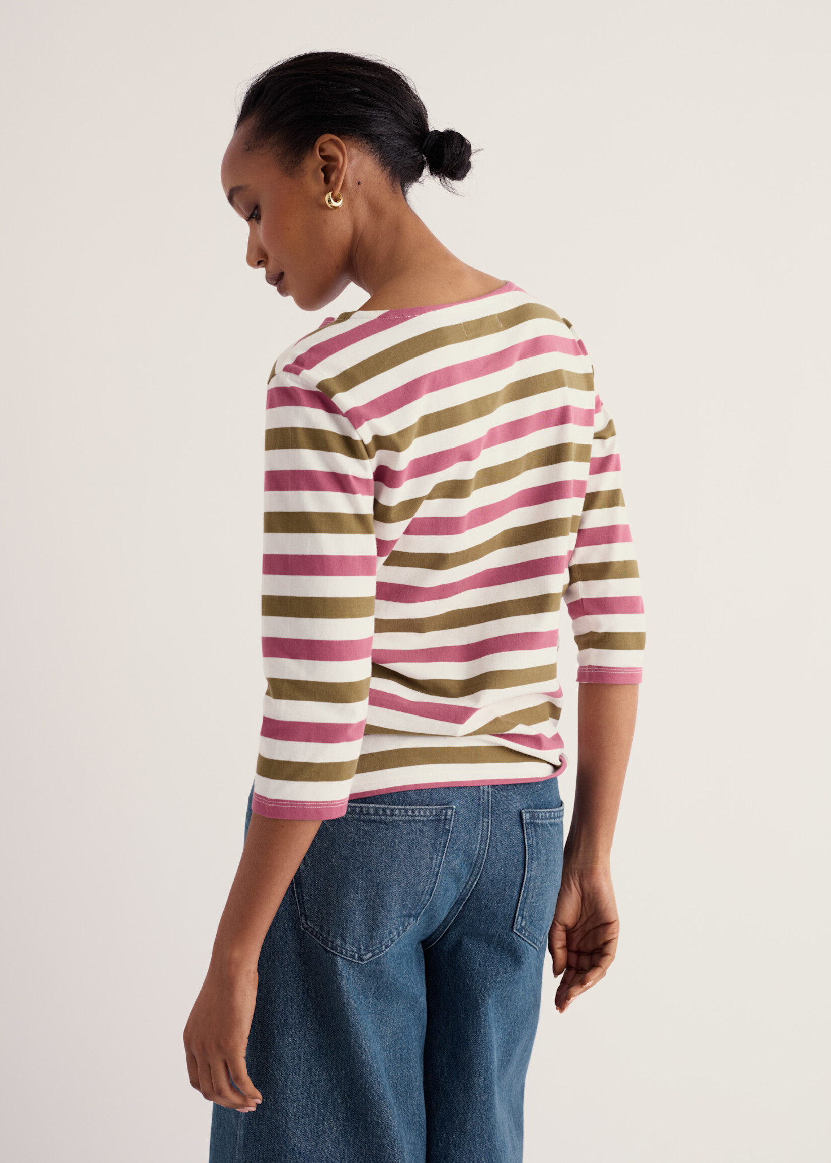 SEASALT CORNWALL SEASALT SAILOR TOP DUET SCALLION ROSA