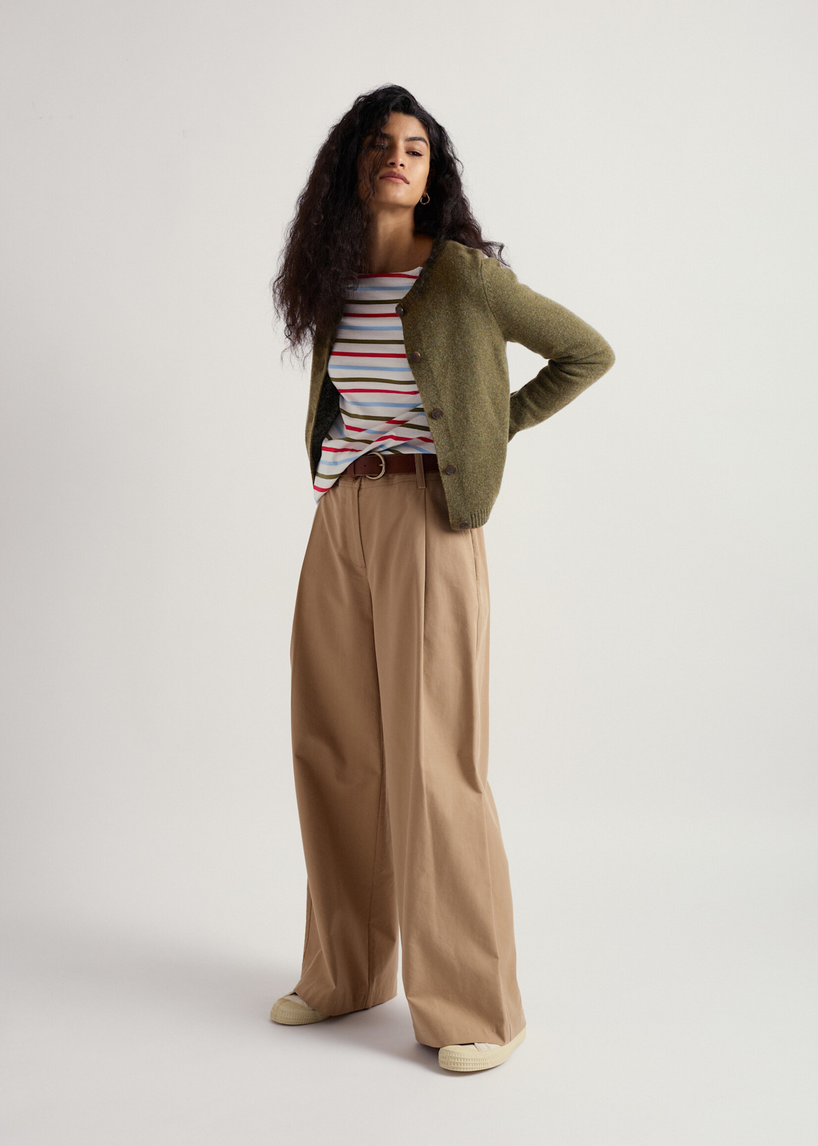 SEASALT CORNWALL SEASALT TERN TIDE CARDIGAN FERN MOSS