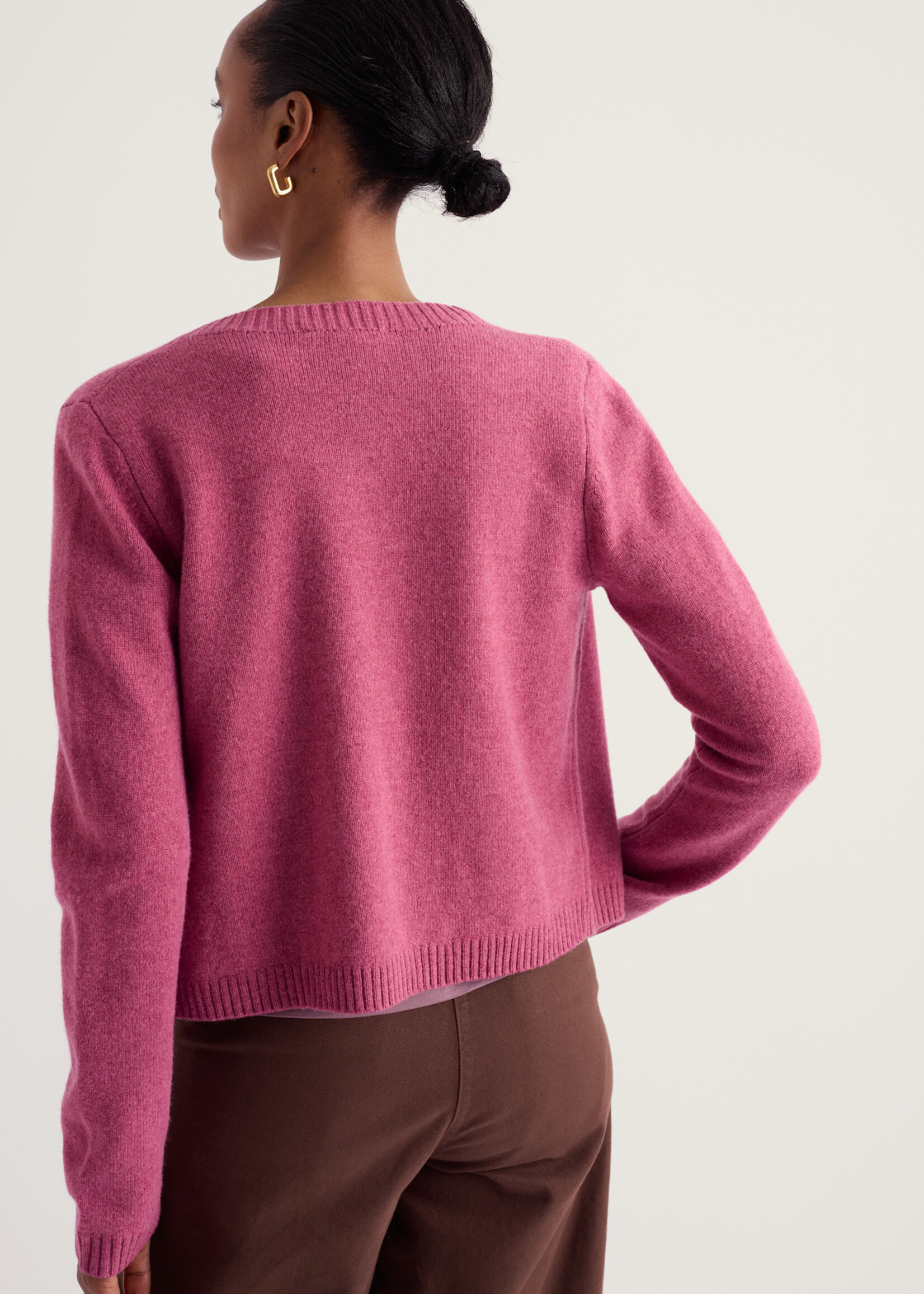 SEASALT CORNWALL SEASALT TERN TIDE CARDIGAN ROSA