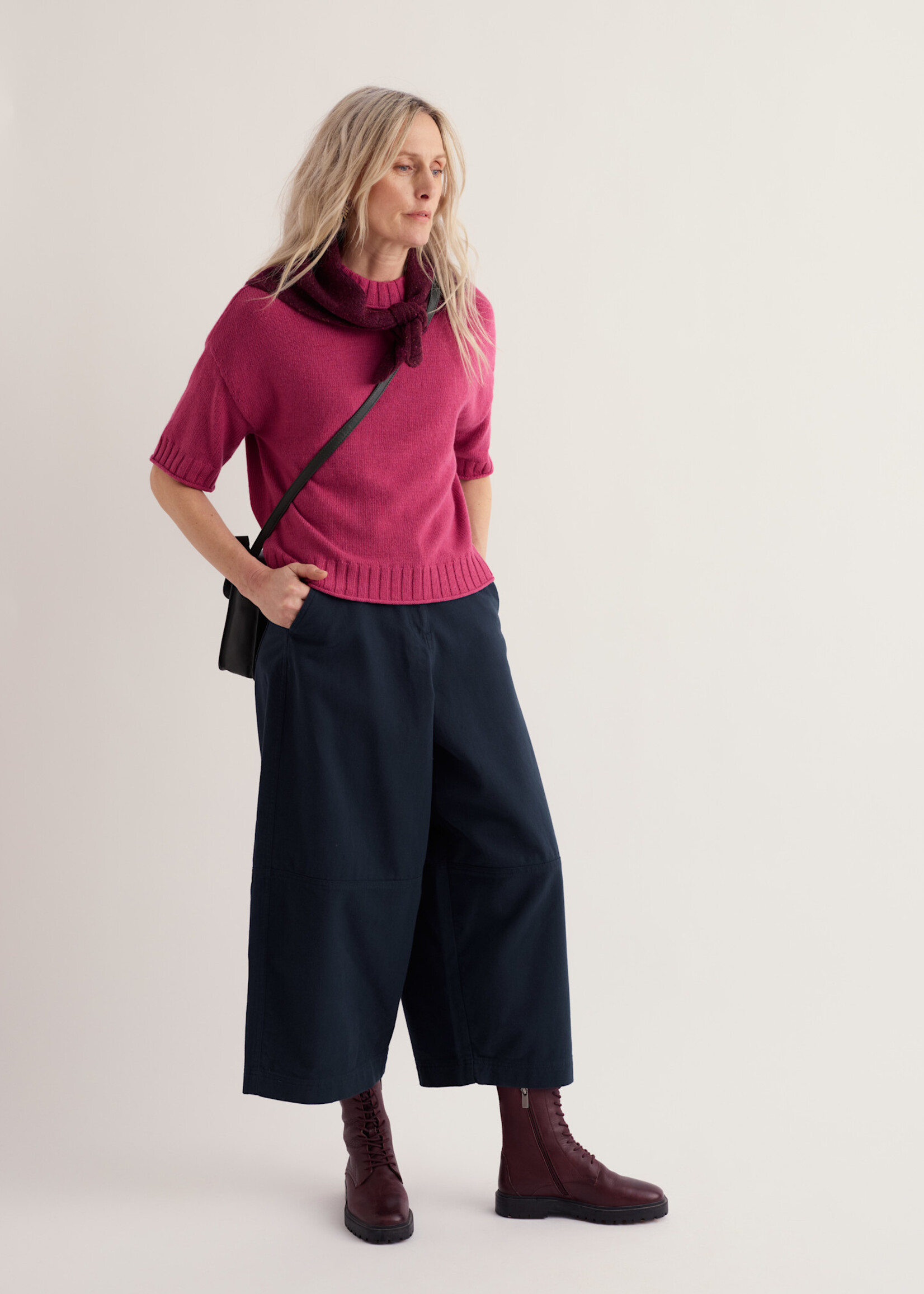SEASALT CORNWALL SEASALT FISTRAL JUMPER ROSA