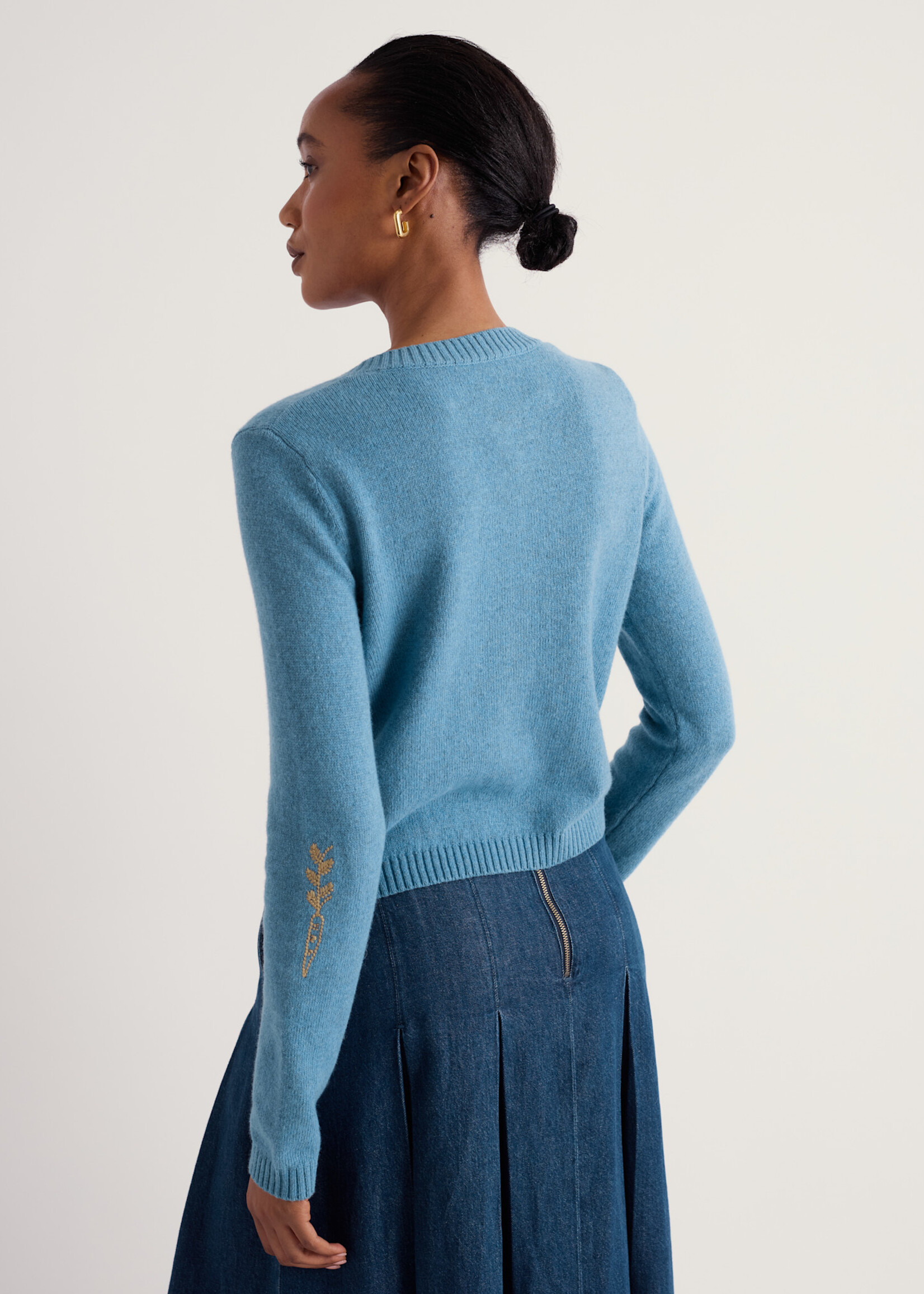 SEASALT CORNWALL SEASALT POTTING SHED CARDIGAN FLORA STUDY CADET
