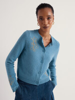 SEASALT CORNWALL SEASALT POTTING SHED CARDIGAN FLORA STUDY CADET