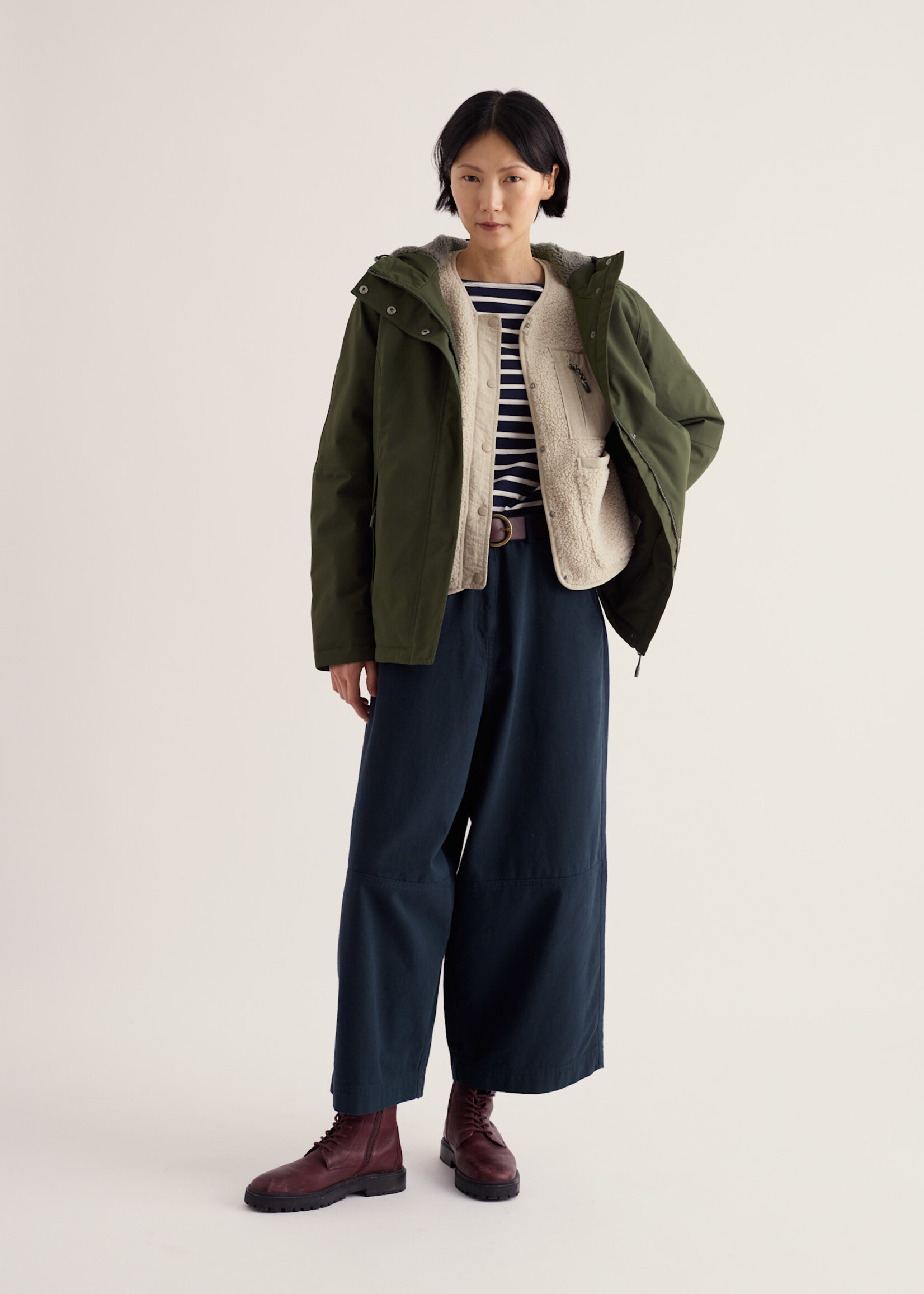 SEASALT CORNWALL SEASALT JANELLE JACKET WOODLAND