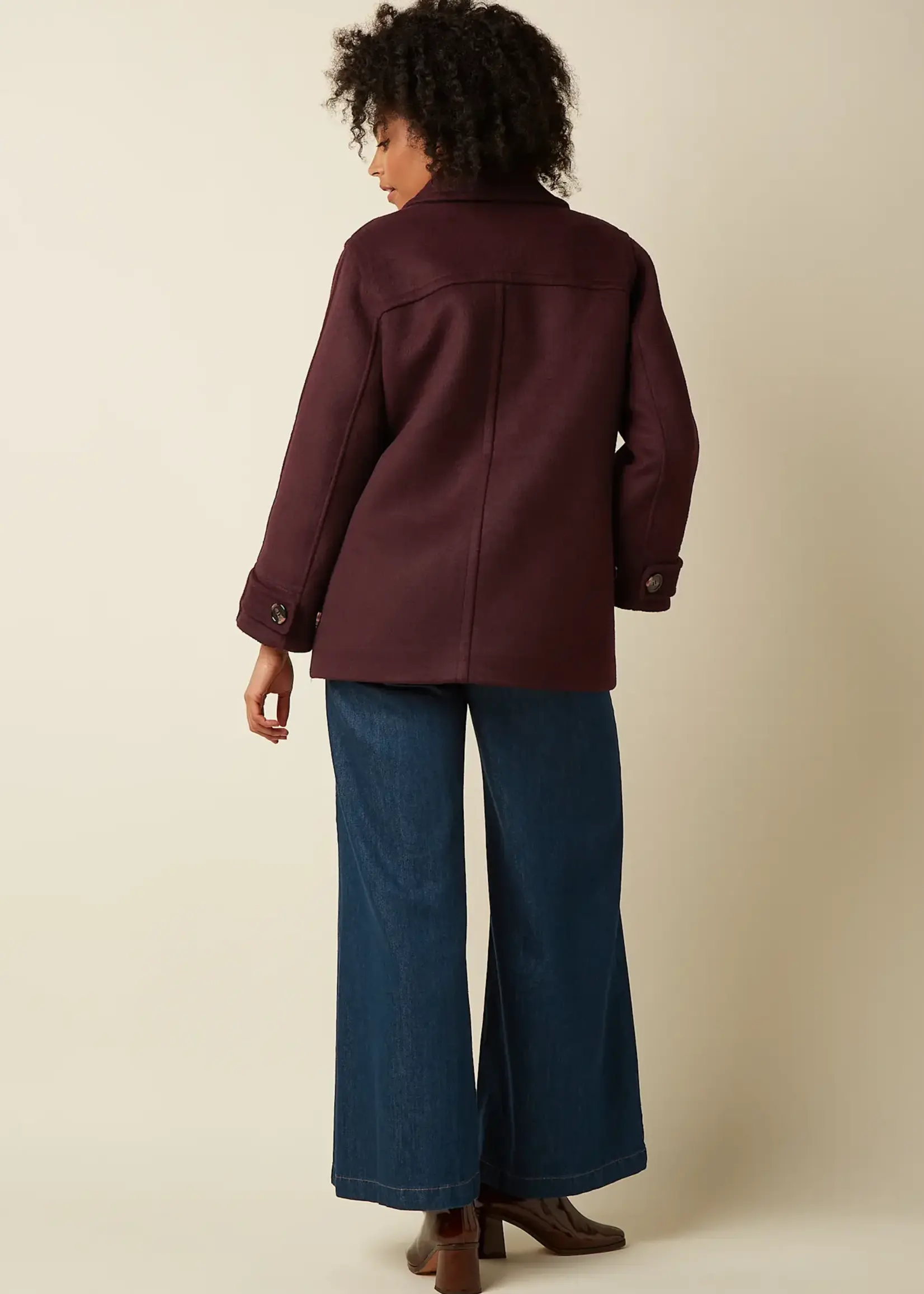 KING LOUIE KING LOUIE ARINA COAT MILES PORTO RED