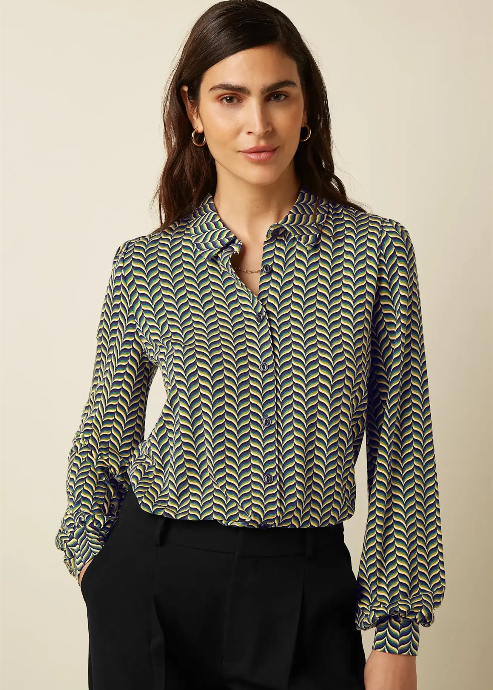 KING LOUIE KING LOUIE MAISIE BLOUSE MARAIS