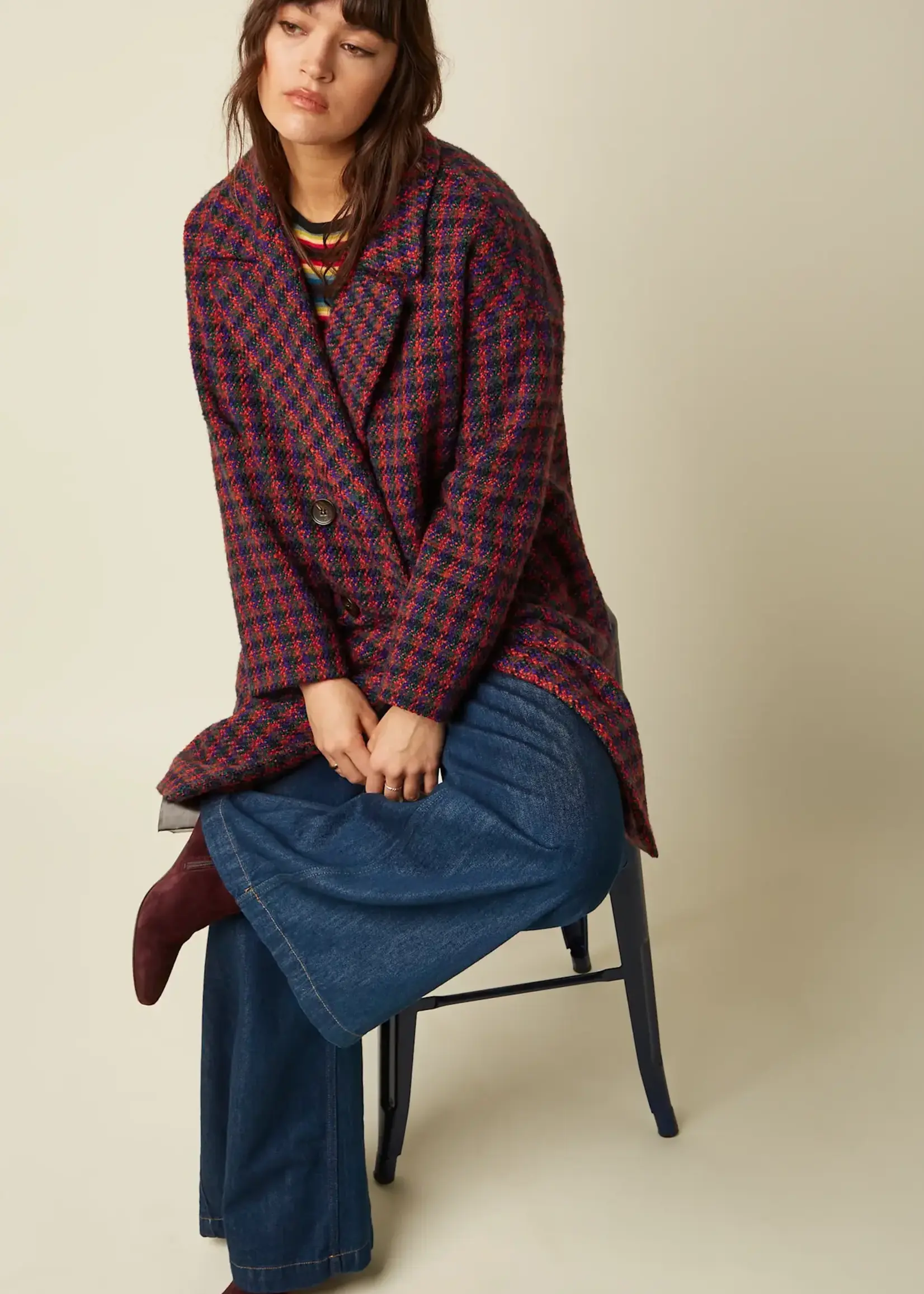 KING LOUIE KING LOUIE NIA COAT ROSEY URBAN GREEN