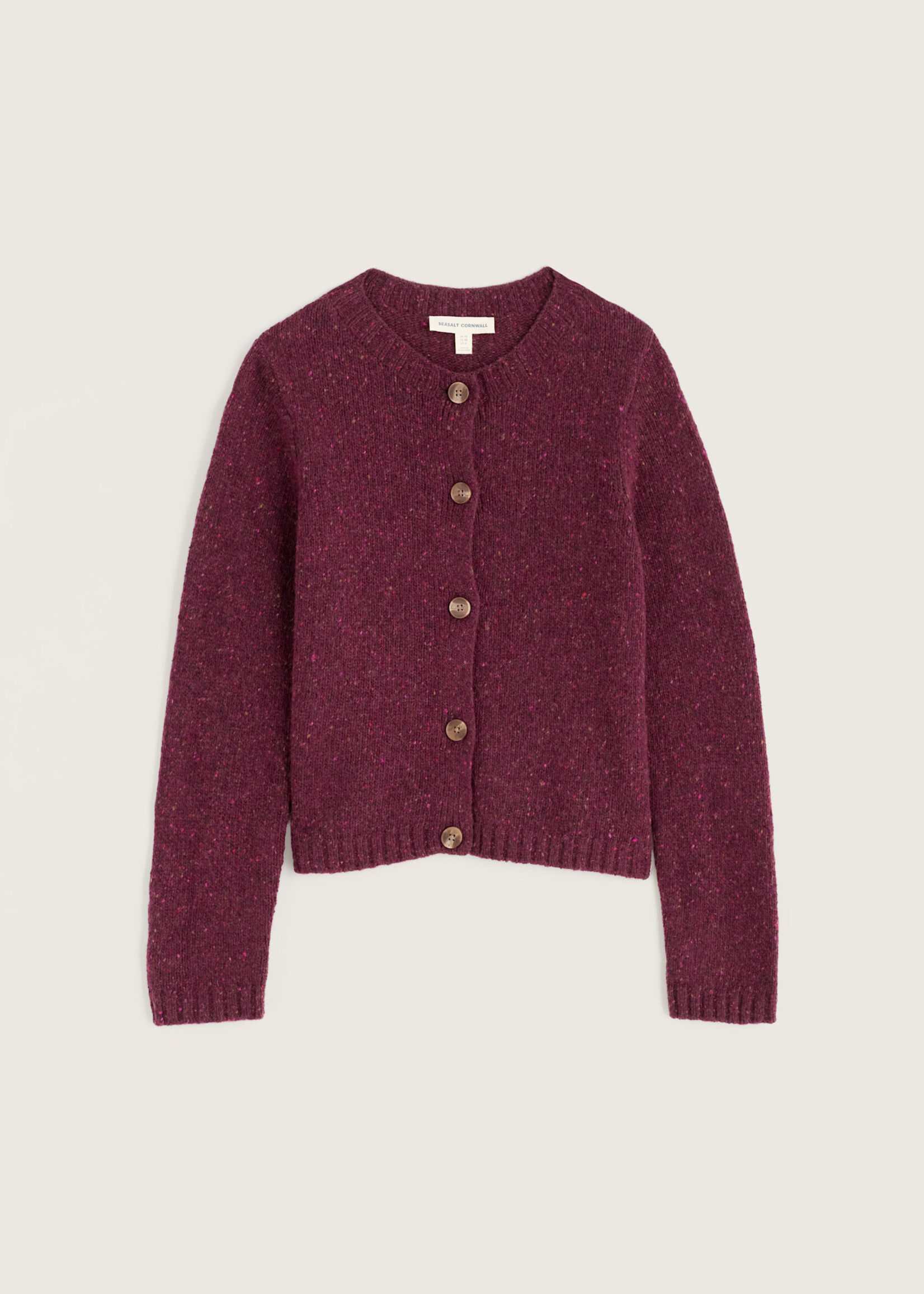SEASALT CORNWALL SEASALT DAWSON PICK CARDIGAN MERINO DARK HELLEBORE