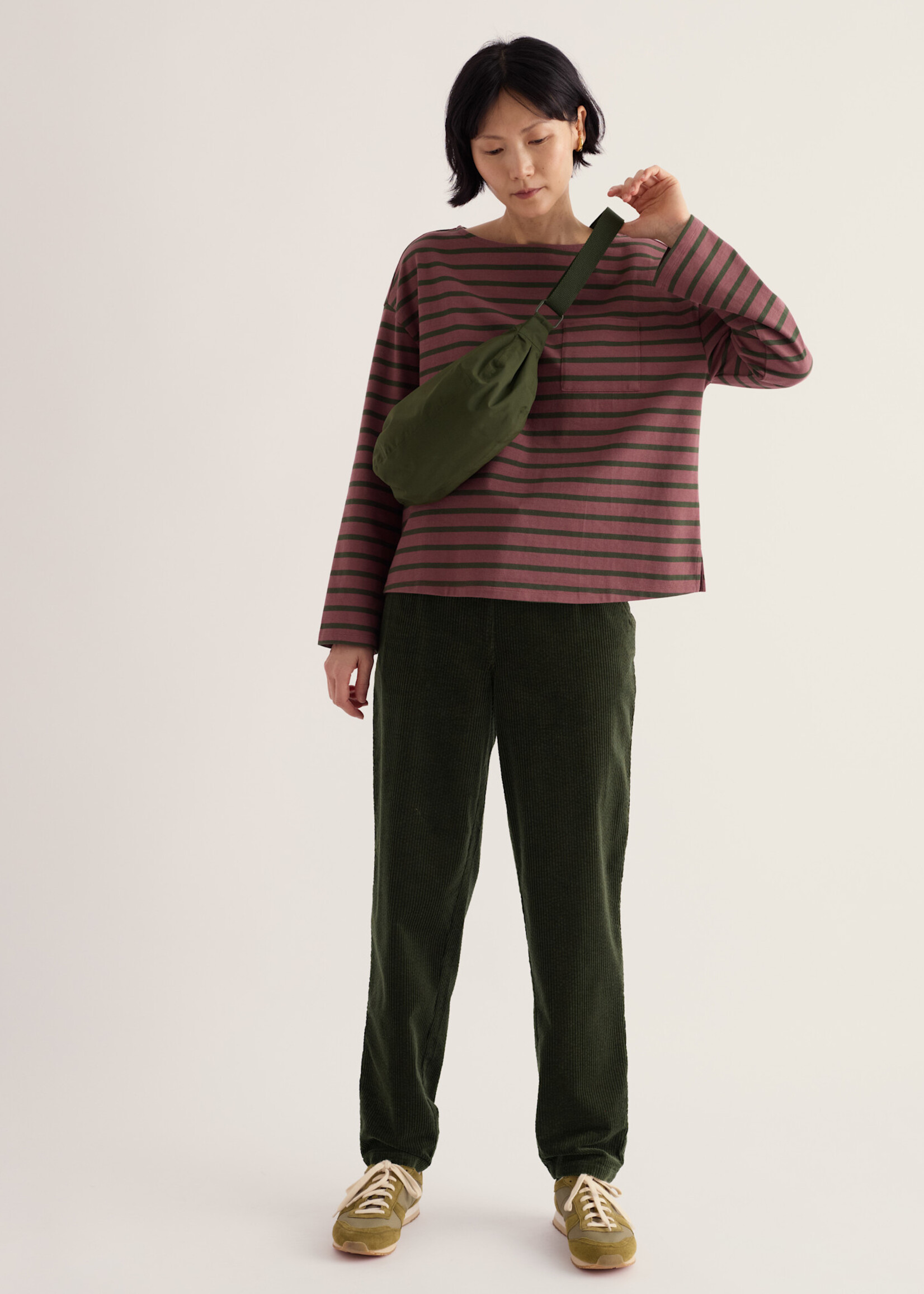 SEASALT CORNWALL SEASALT TRETHORNES TROUSER NORI