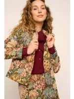 VERY CHERRY VERY CHERRY CECIL JACKET BABELE BOTANICAL BROCADE