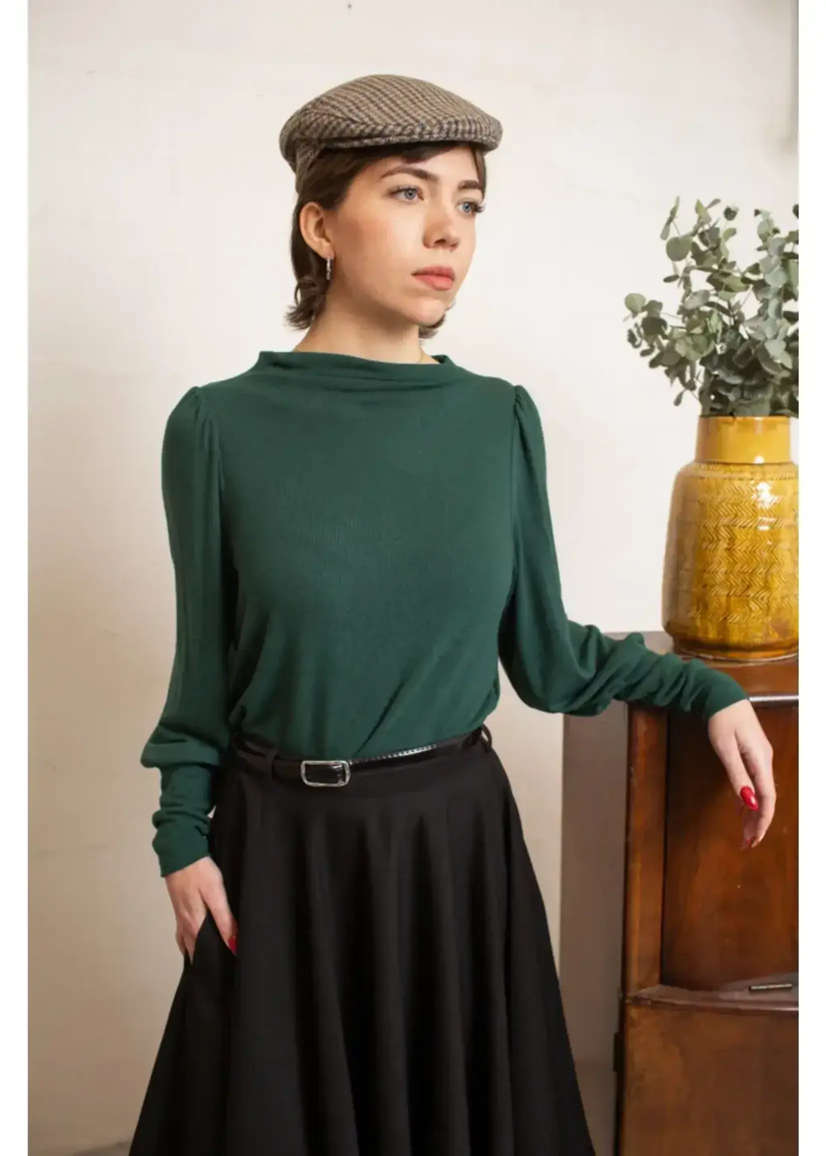 VERY CHERRY VERY CHERRY MAYA TOP DORIANA GREEN