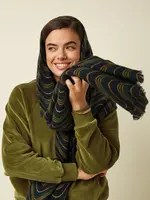 KING LOUIE KING LOUIE JEFFERSON SCARF EVENING BLUE