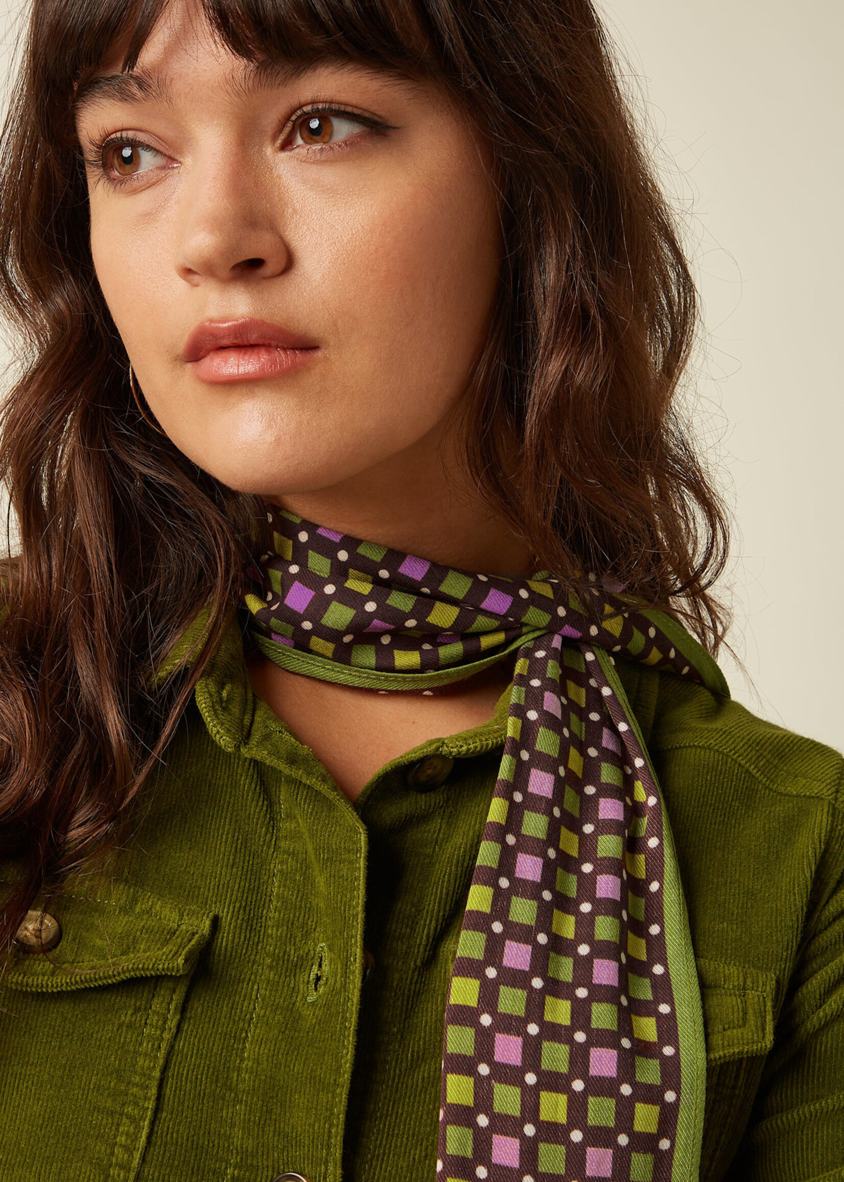KING LOUIE KING LOUIE JUNE SCARF POSEY GREEN