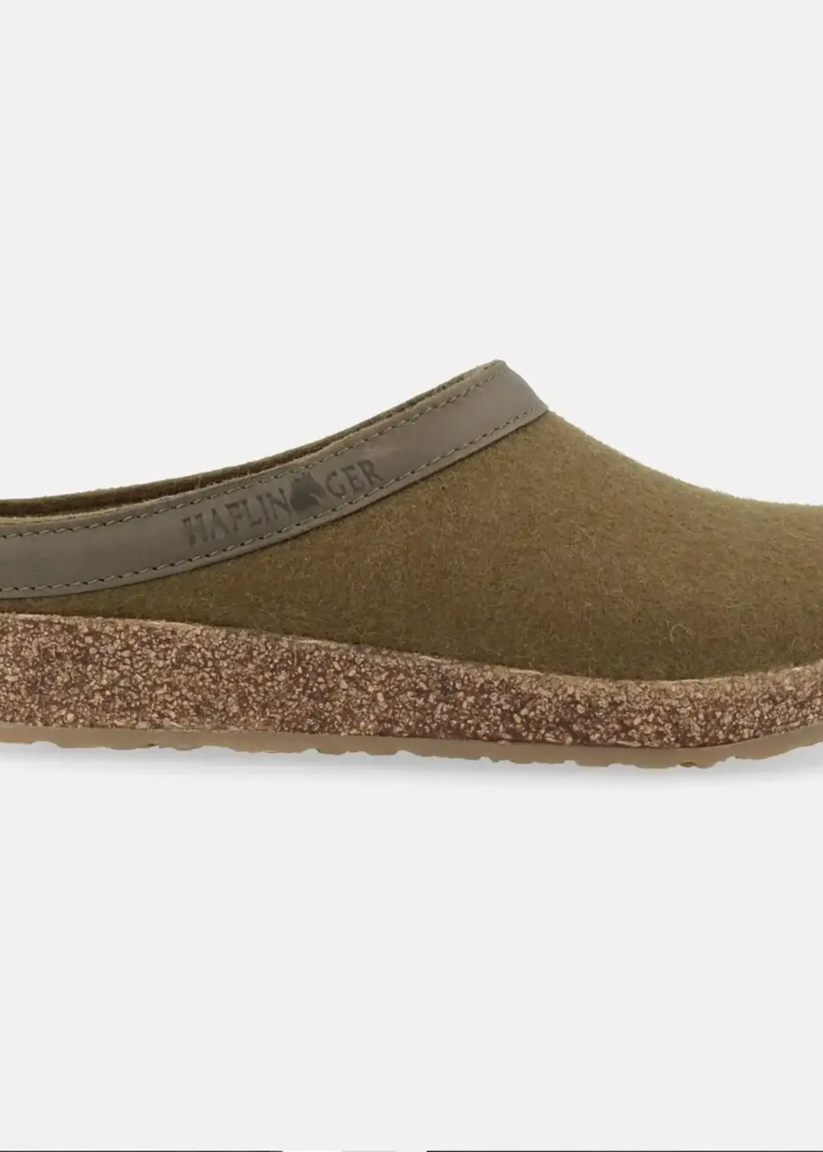 HAFLINGER HAFLINGER GRIZZLY TORBEN OLIVE GREEN SLOF
