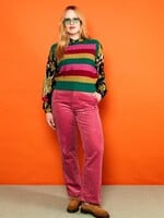 BLUTSGESCHWISTER BLUTSGESCHWISTER CORDIALLY YOURS CORD TROUSER PINK