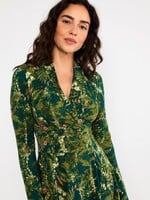 BLUTSGESCHWISTER BLUTSGESCHWISTER SHALALA TRALALA DRESS NOBLE BRUSHSTROKES TAPESTRY