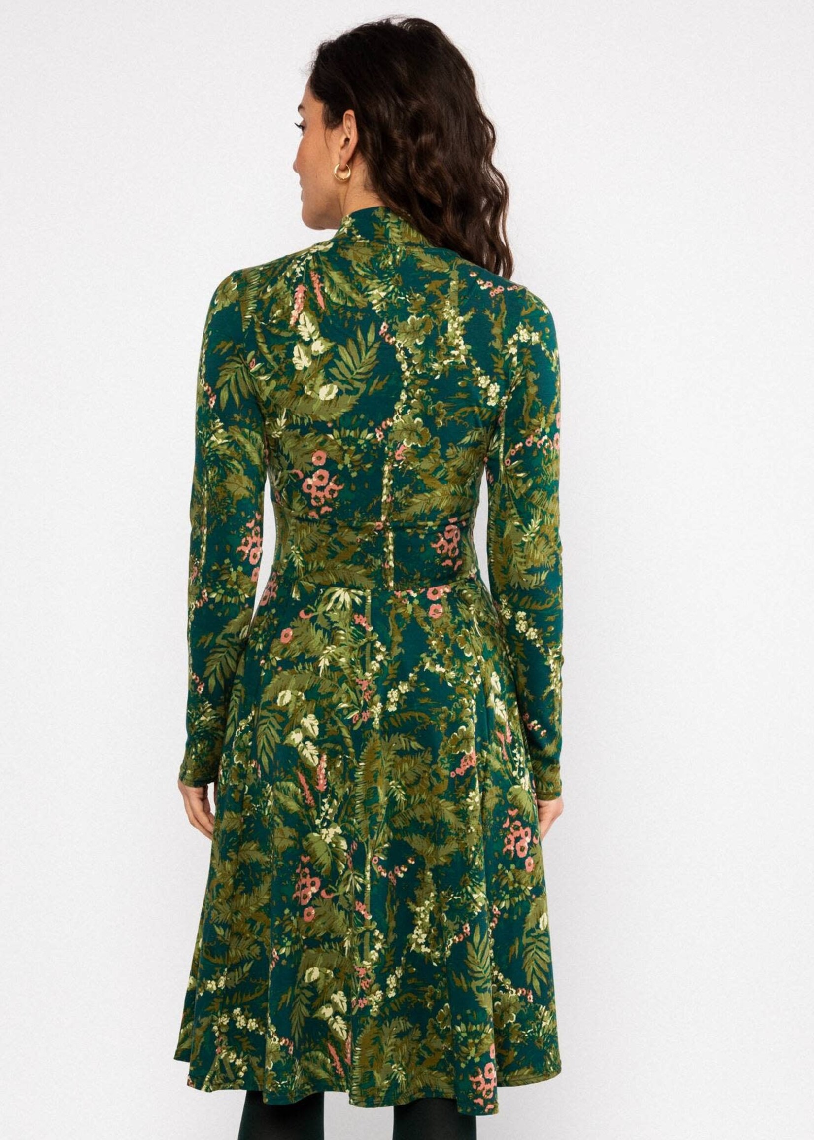 BLUTSGESCHWISTER BLUTSGESCHWISTER SHALALA TRALALA DRESS NOBLE BRUSHSTROKES TAPESTRY