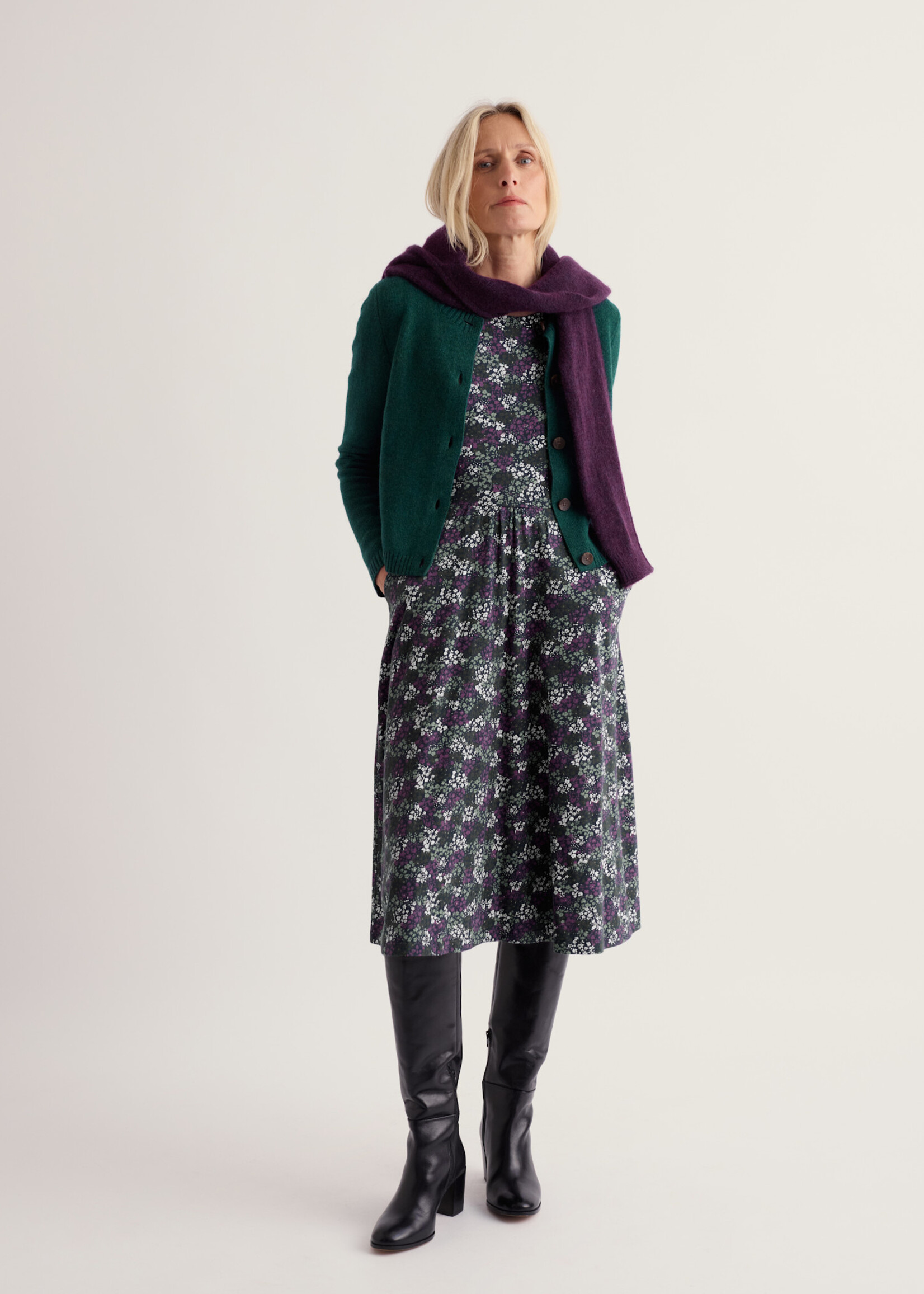 SEASALT CORNWALL SEASALT APRIL DRESS SPECKLED DITSY MIX