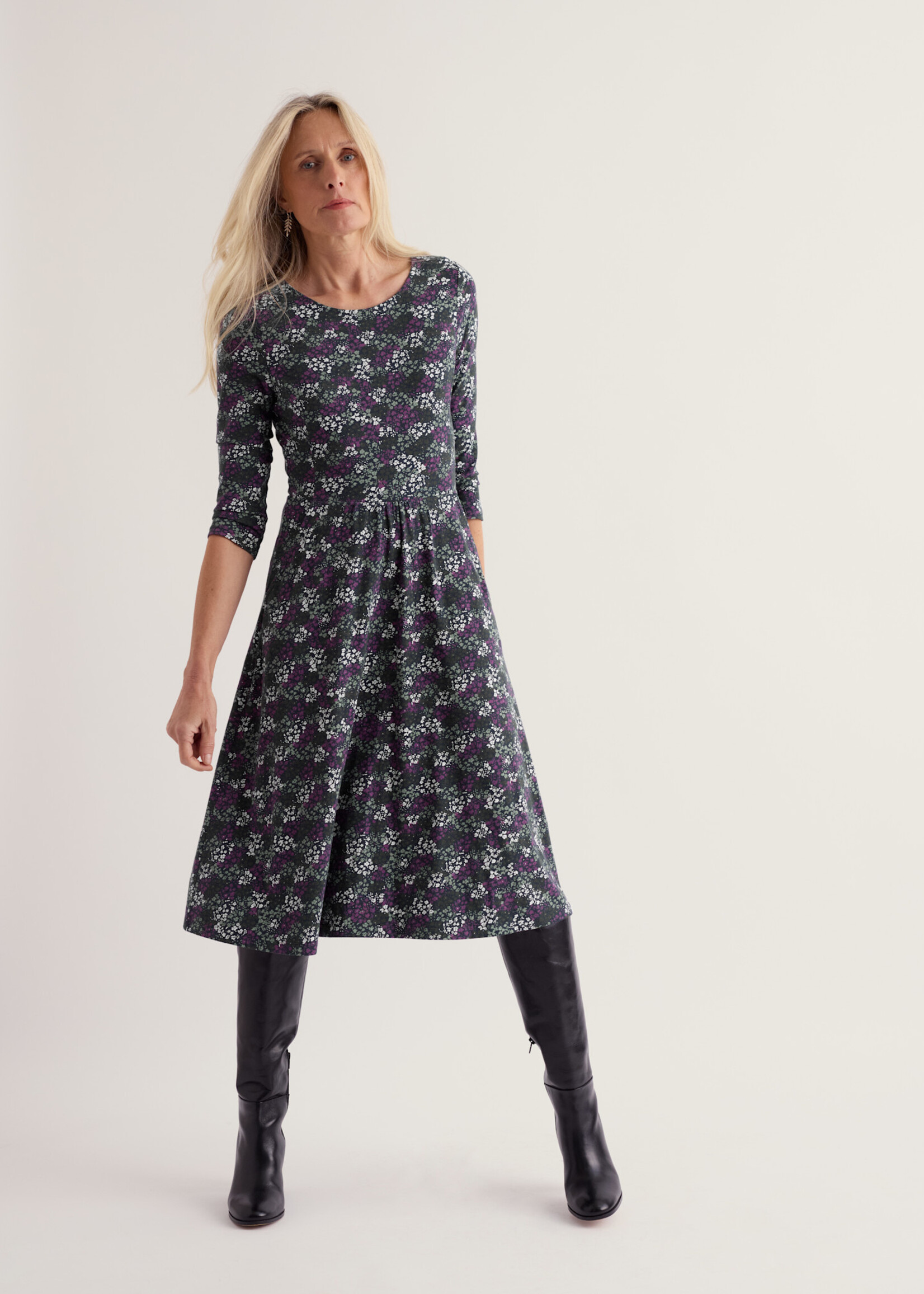 SEASALT CORNWALL SEASALT APRIL DRESS SPECKLED DITSY MIX