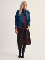 SEASALT CORNWALL SEASALT FOREST VIEW SKIRT SCULPTED SHAPES DRIED ROSE