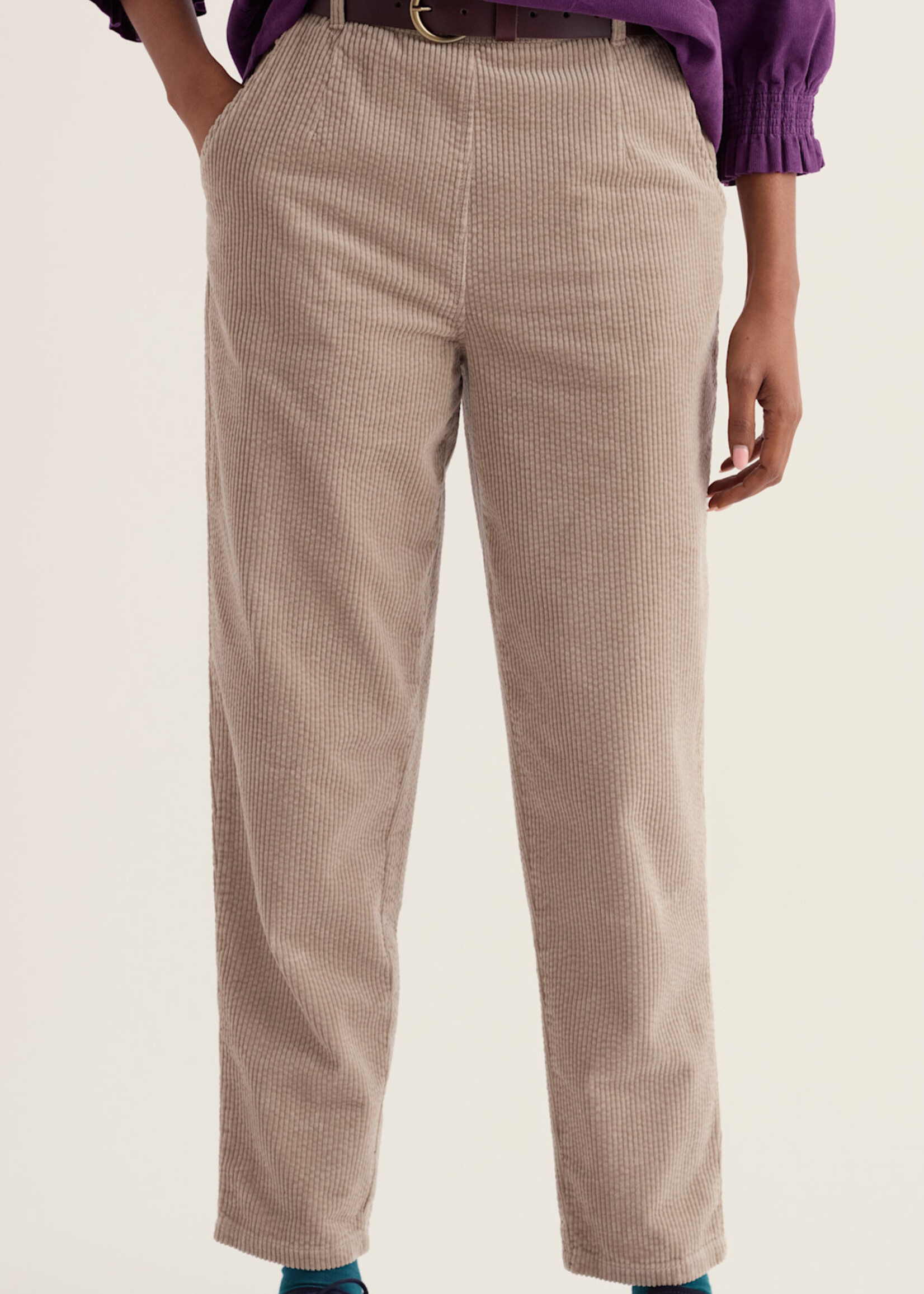 SEASALT CORNWALL SEASALT TRETHORNES TROUSER BIRCH
