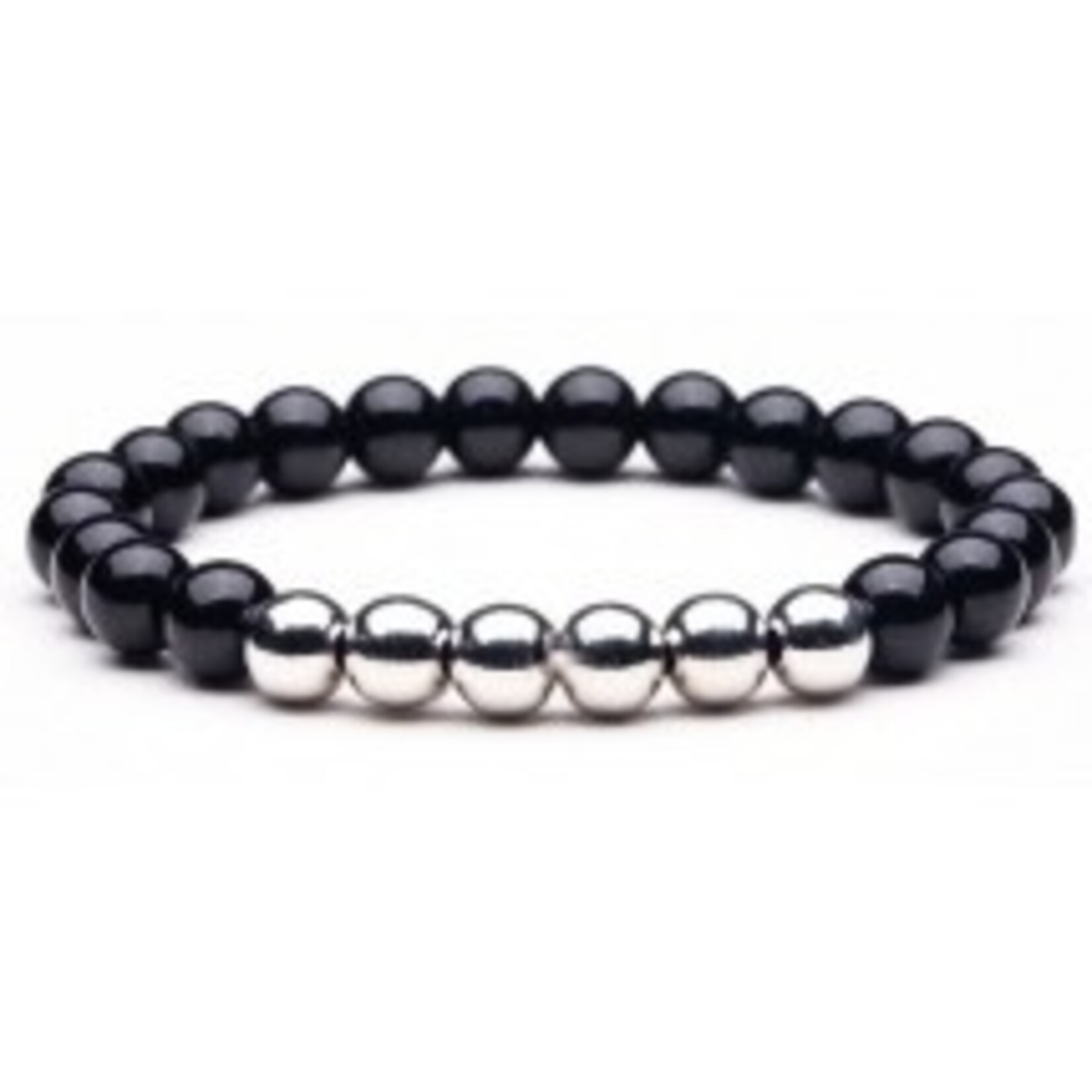 Nenzi Kralen armband natuursteen 23 kralen van  8 mm