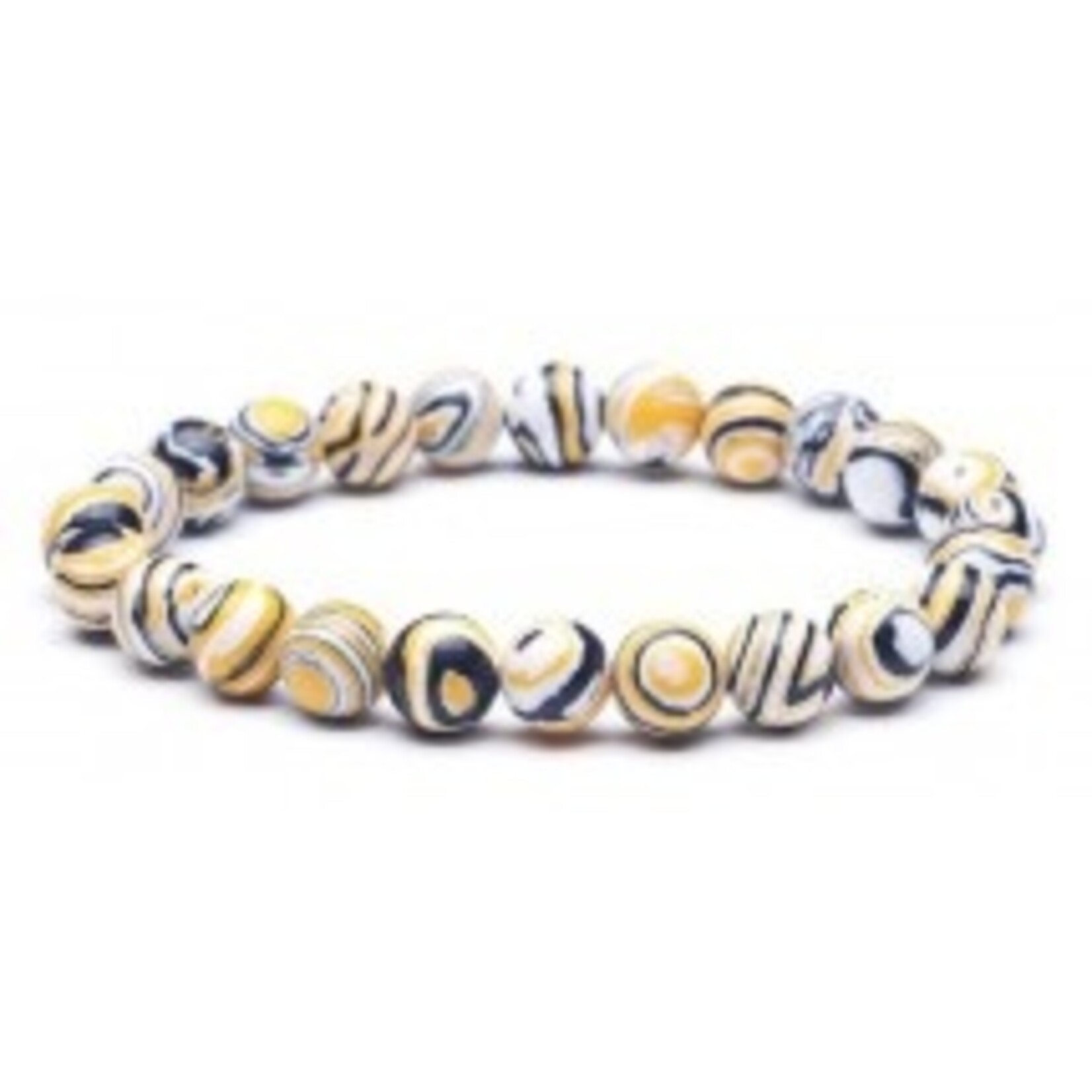 Nenzi Kralen armband natuursteen