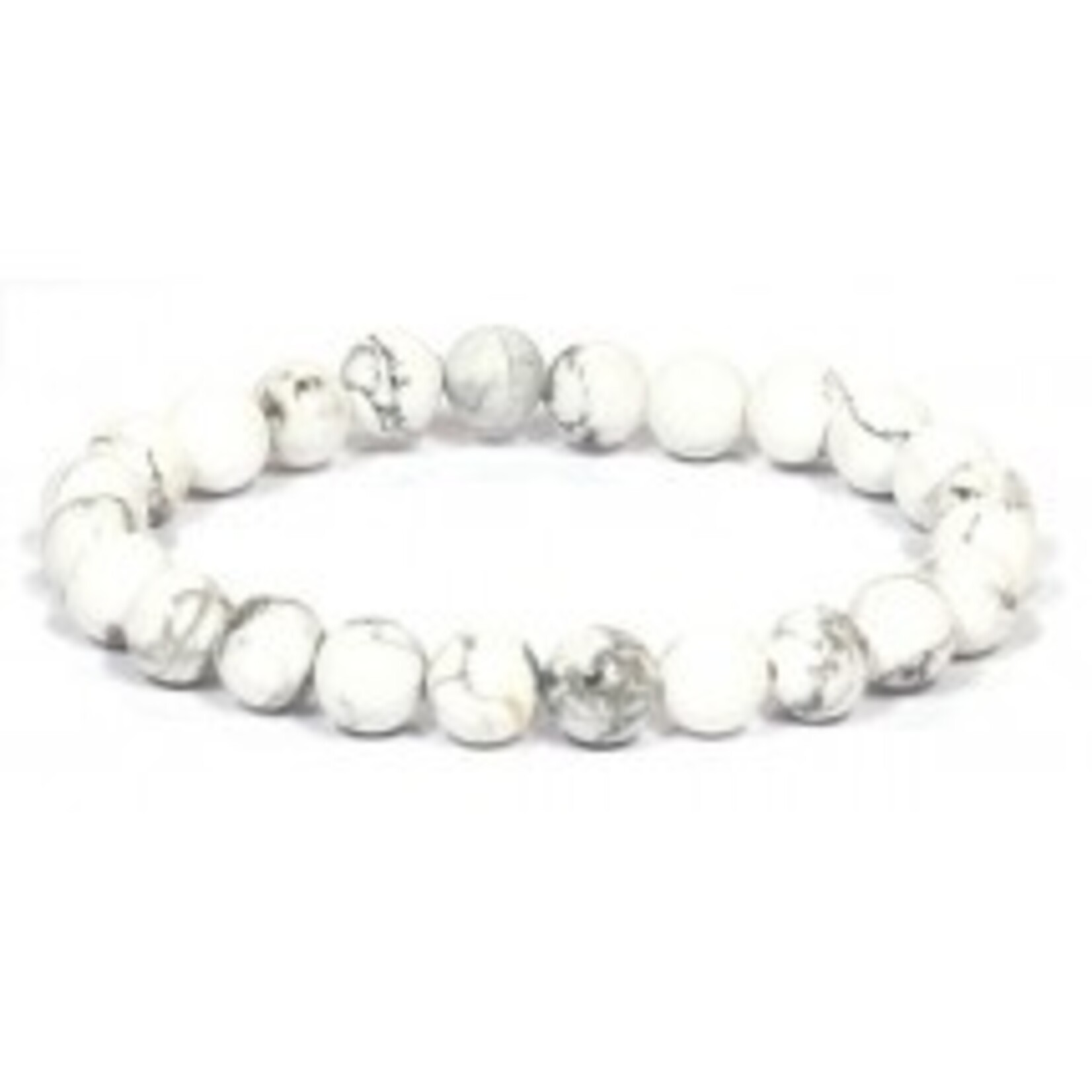 Nenzi Kralenarmband natuursteen  23 kralen  van 8 mm