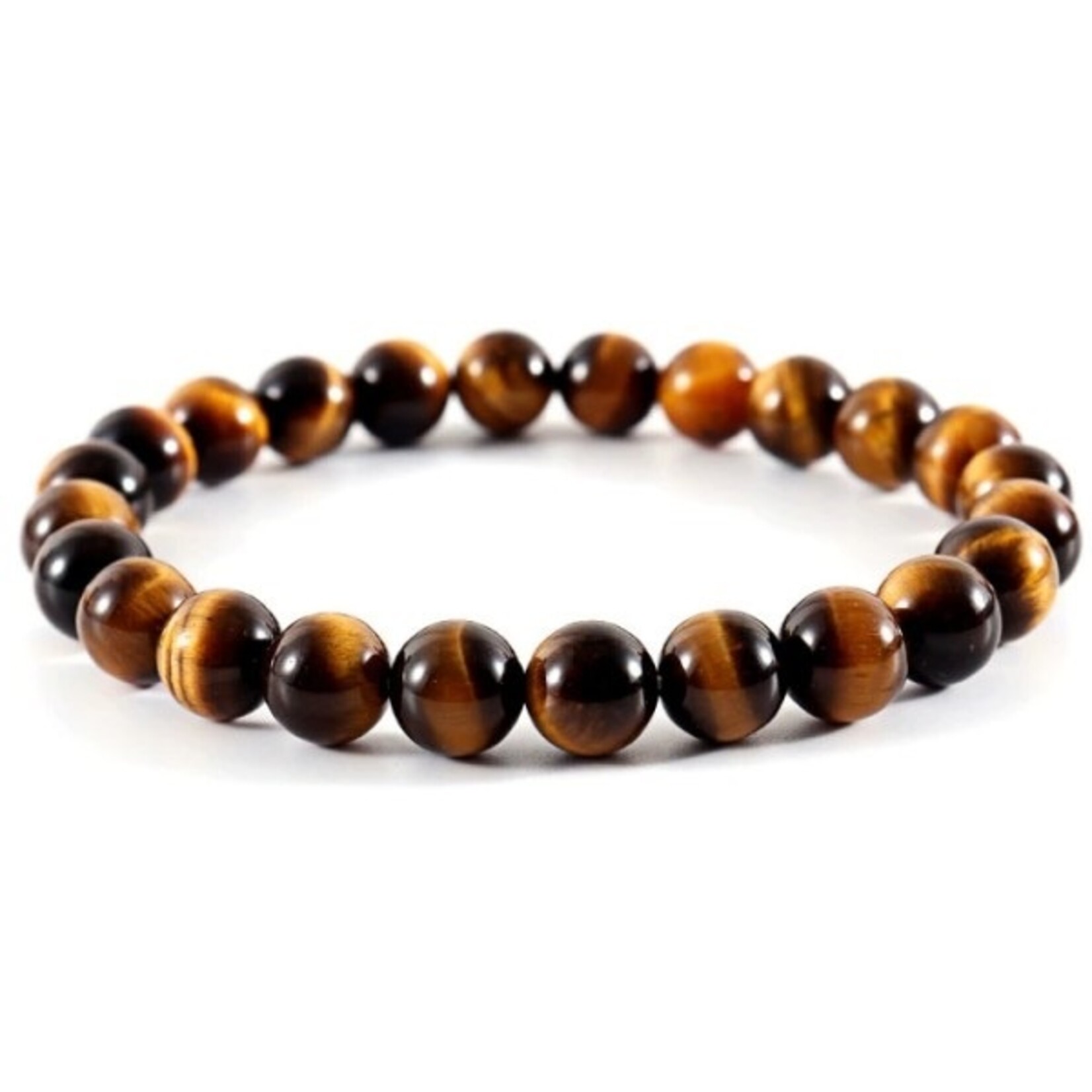 Nenzi Rekarmband color 2 natuursteen 25 kralen 8 mm