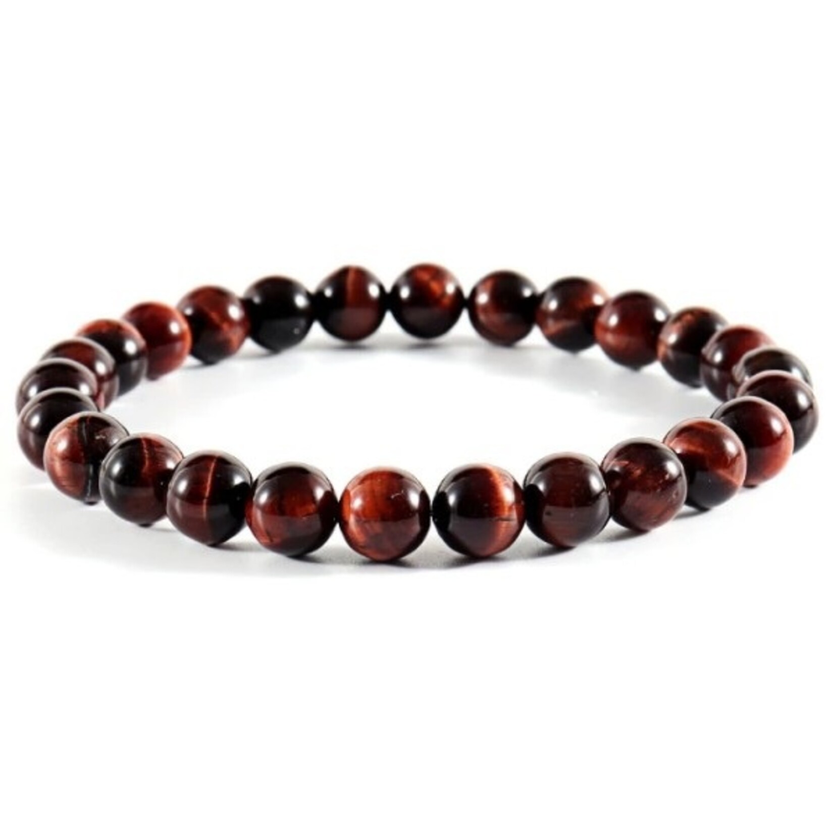 Nenzi Rekarmband 25 kralen color 3 natuursteen 8 mm