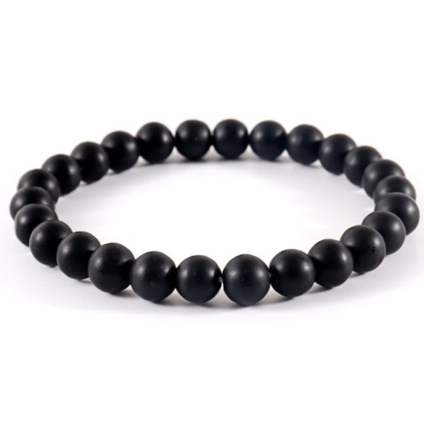 Nenzi Rekarmband 25 kralen color 3 natuursteen 8 mm