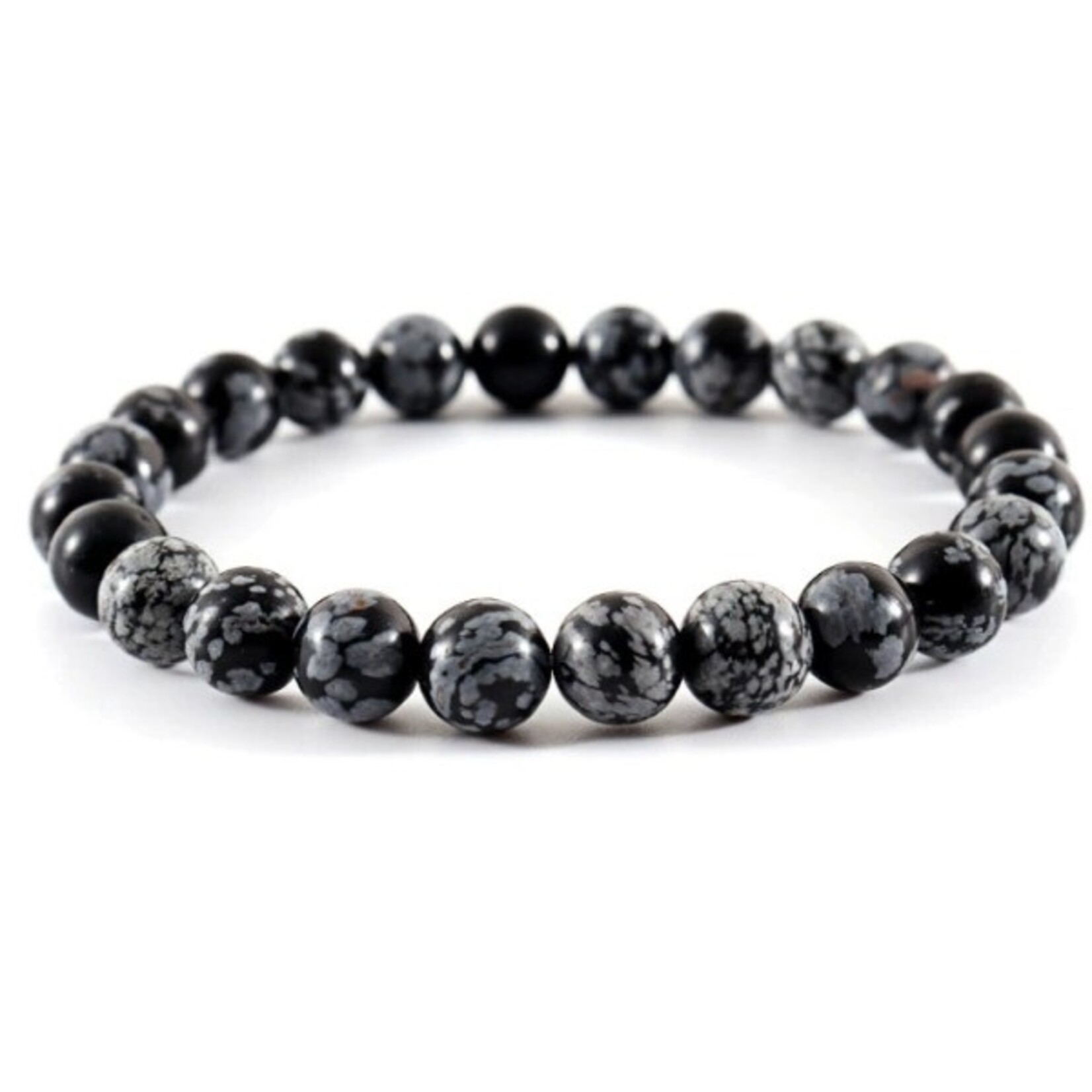 Nenzi Rekarmband color 8 natuursteen 25 kralen 8 mm