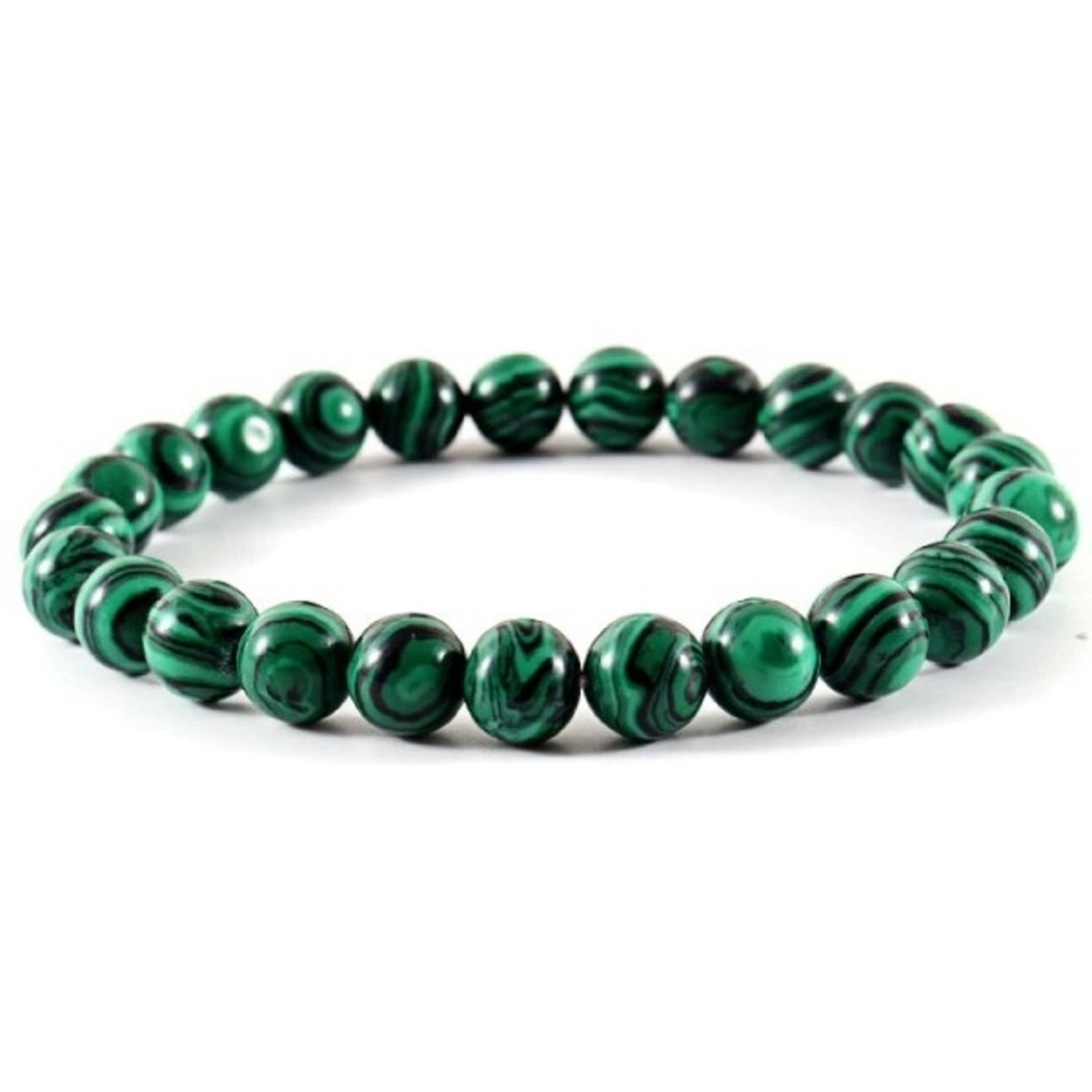 Nenzi Rekarmband color 9 natuursteen 25 kralen 8 mm