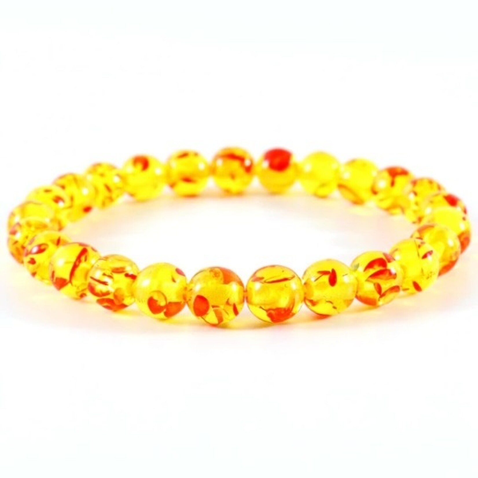 Nenzi Rekarmband color 9 natuursteen 25 kralen 8 mm