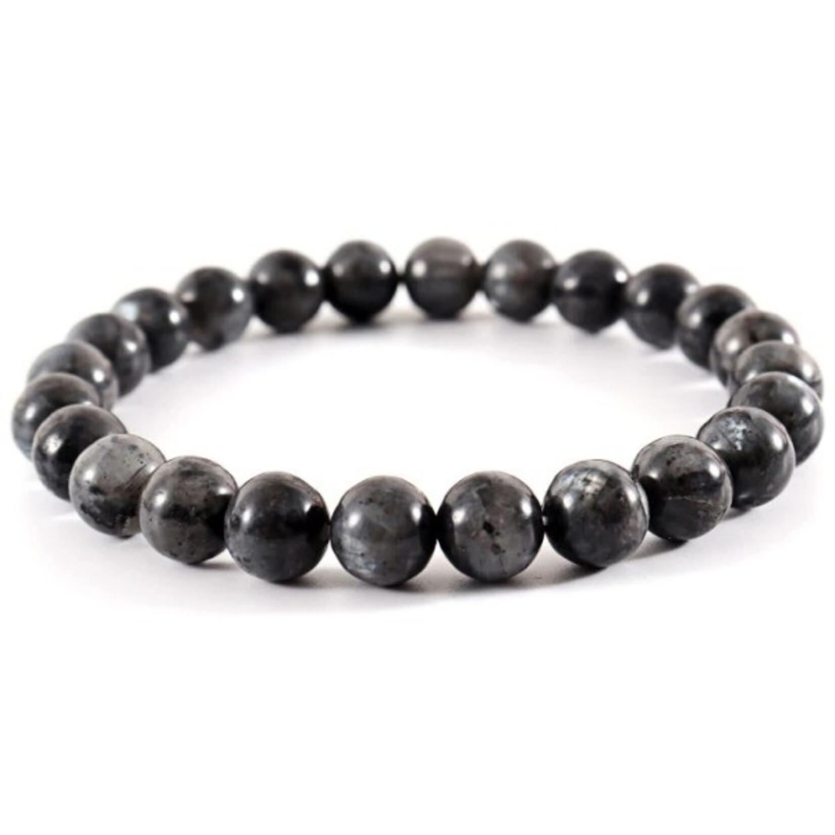 Nenzi Rekarmband color 18 natuursteen 25 kralen  8 mm