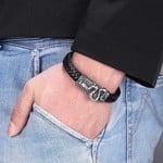 Nenzi Snake armband leer 23 cm