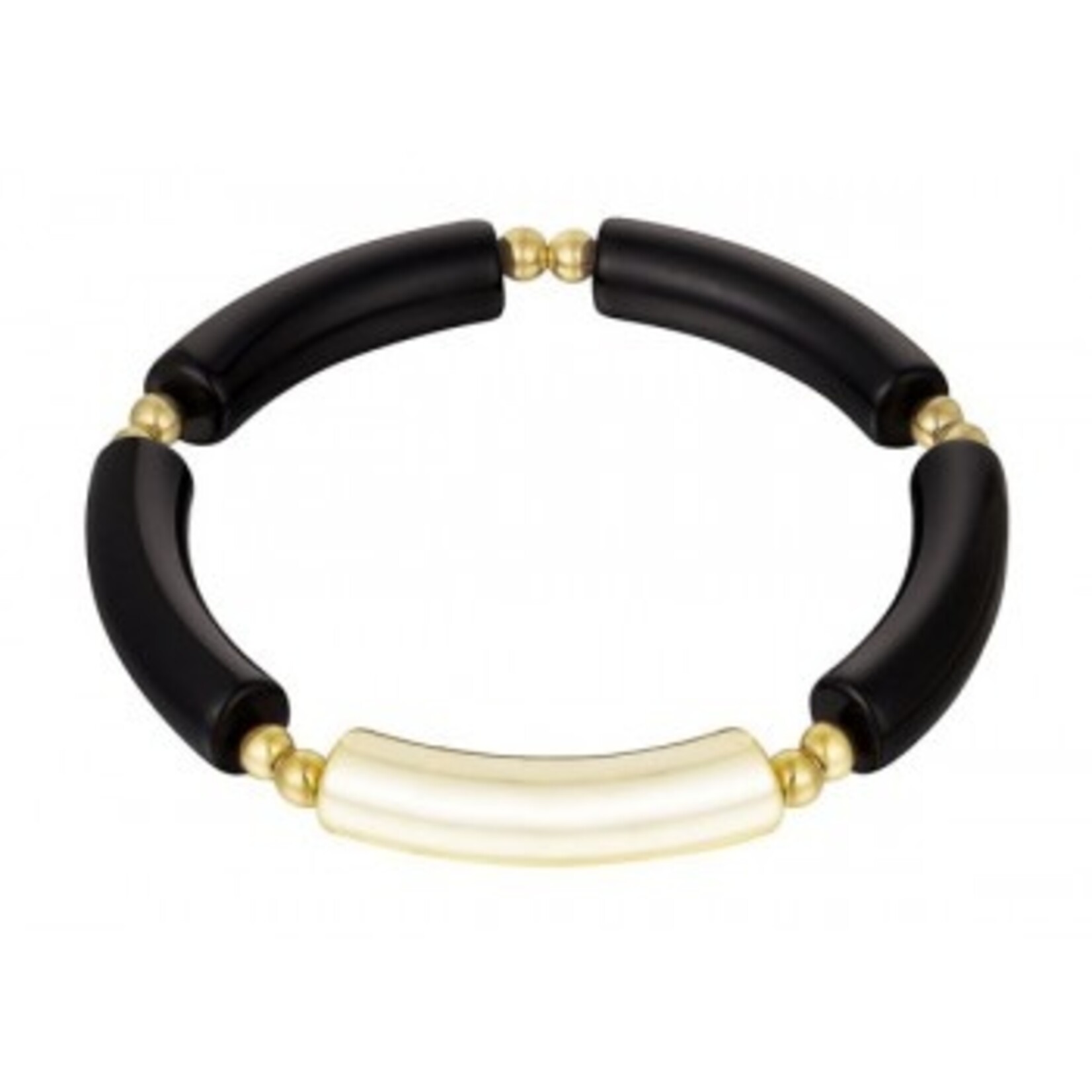 Nenzi Populair tube rekarmband 19 cm