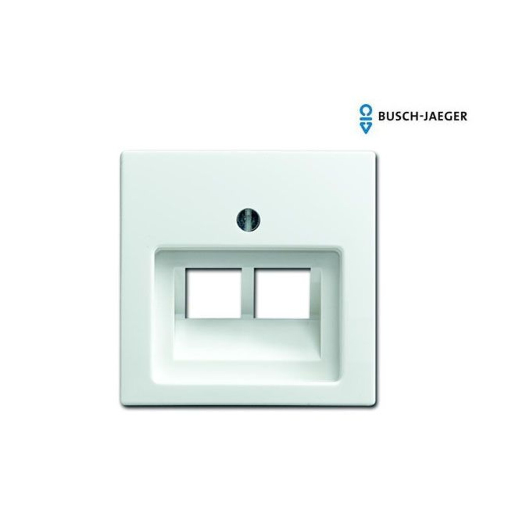 Busch-Jaeger Centraalplaat 2X RJ45 -RJ11 Balance